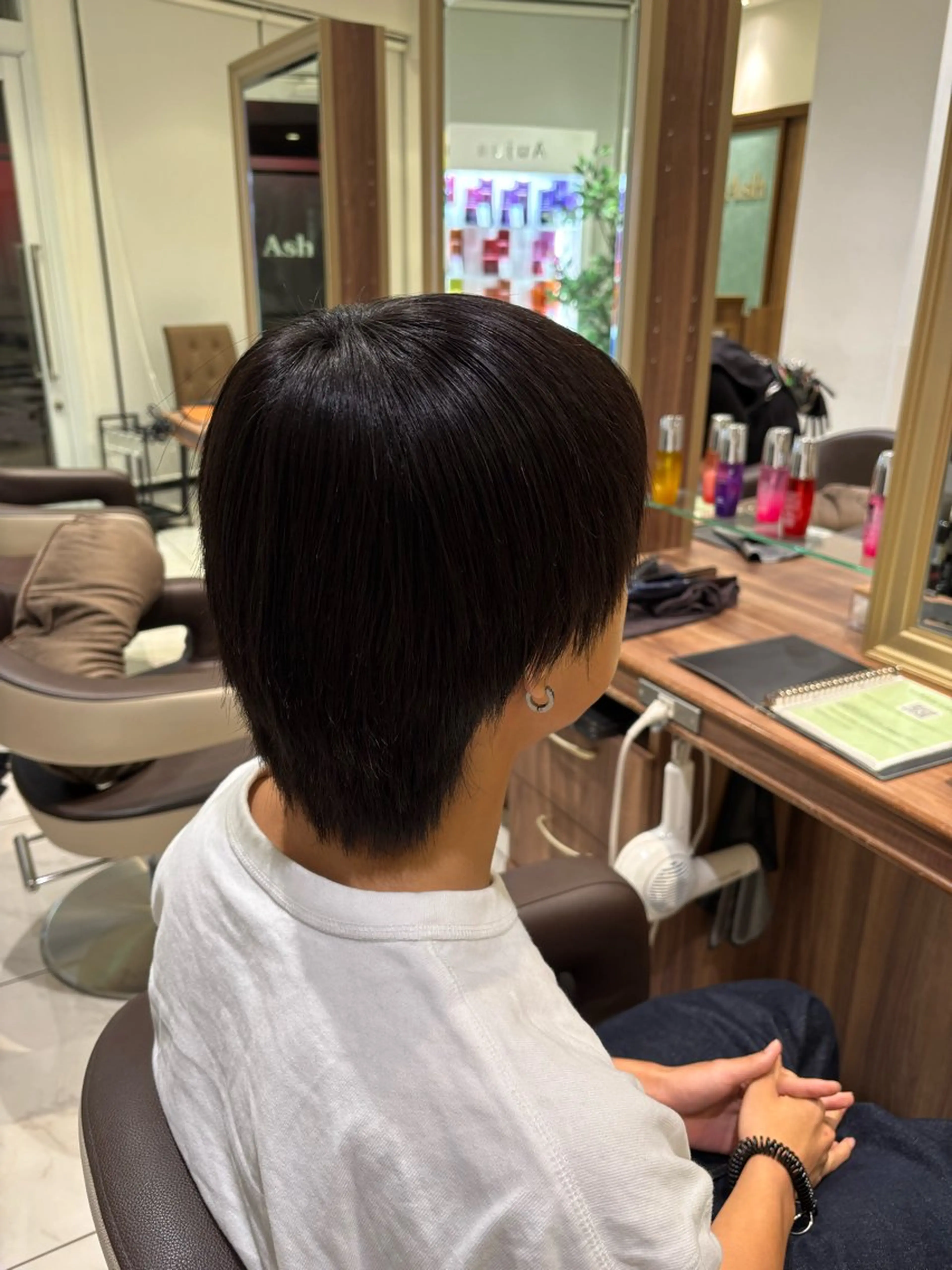 パーマ Ash 平井 青木🤍のヘアスタイル