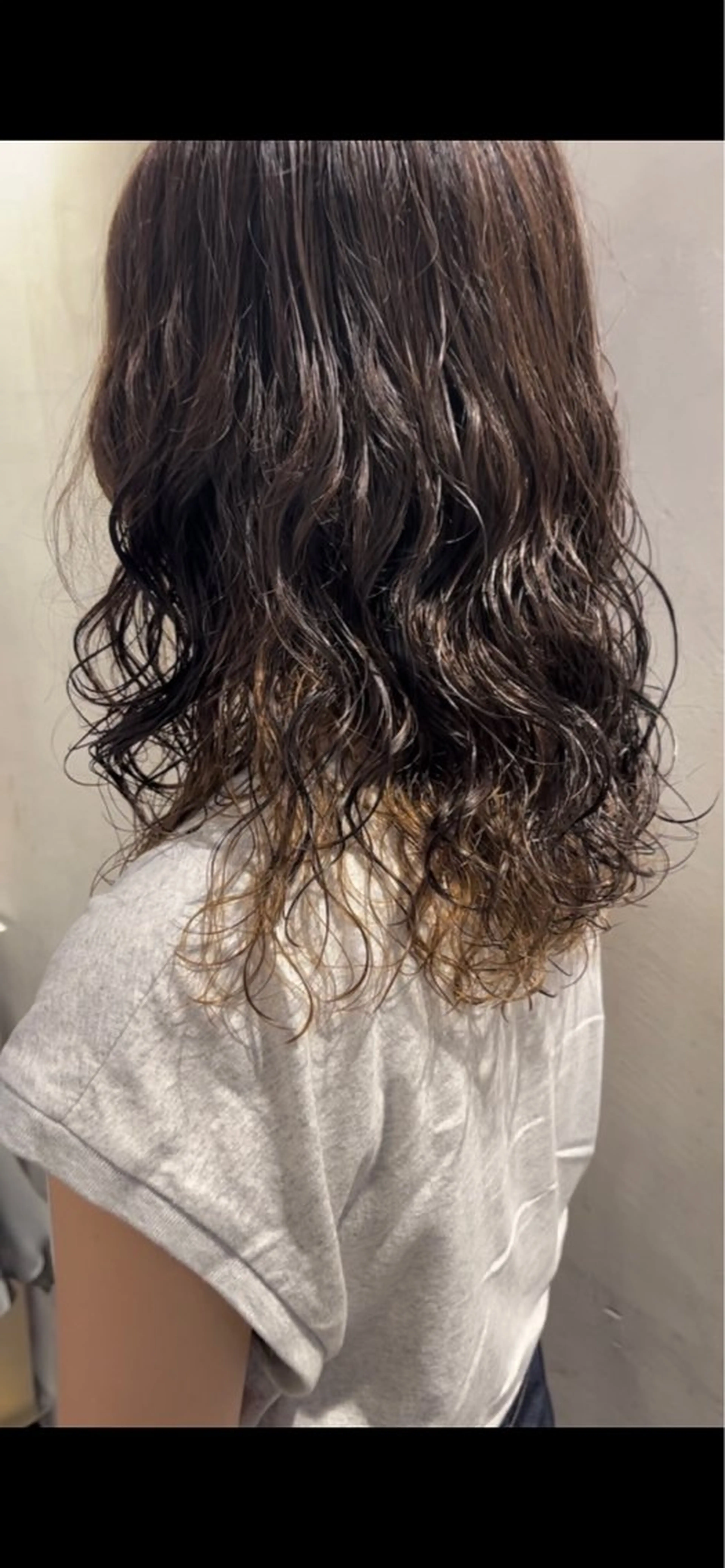 ロング パーマ カット パーマ トリートメント GO TODAY シェアサロン 表参道Flos店所属・nishi fuyumiのその他イメージ