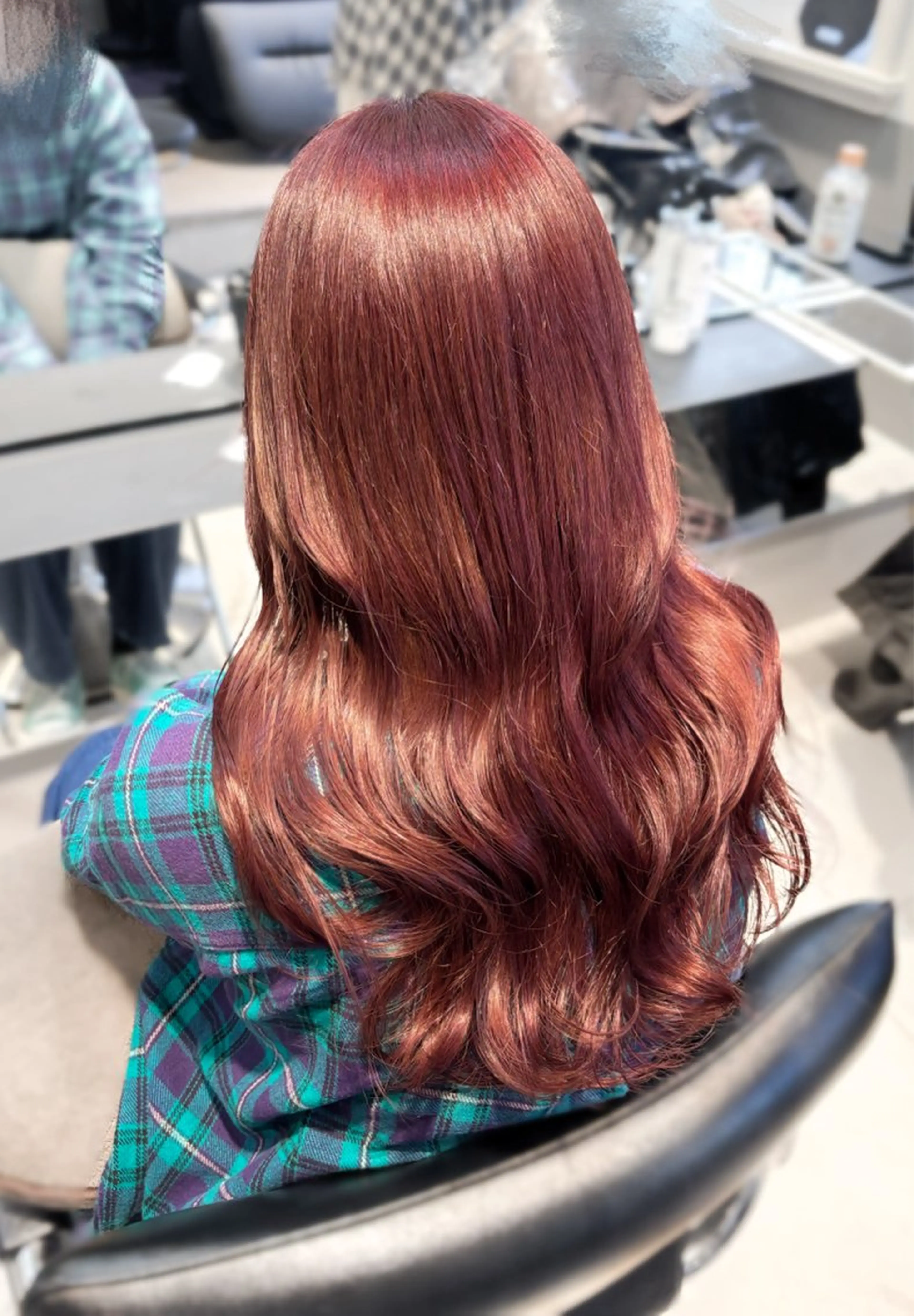 ロング カラー ヘアカラー トリートメント 艶髪カラー/ レイヤー/yuiのヘアスタイル