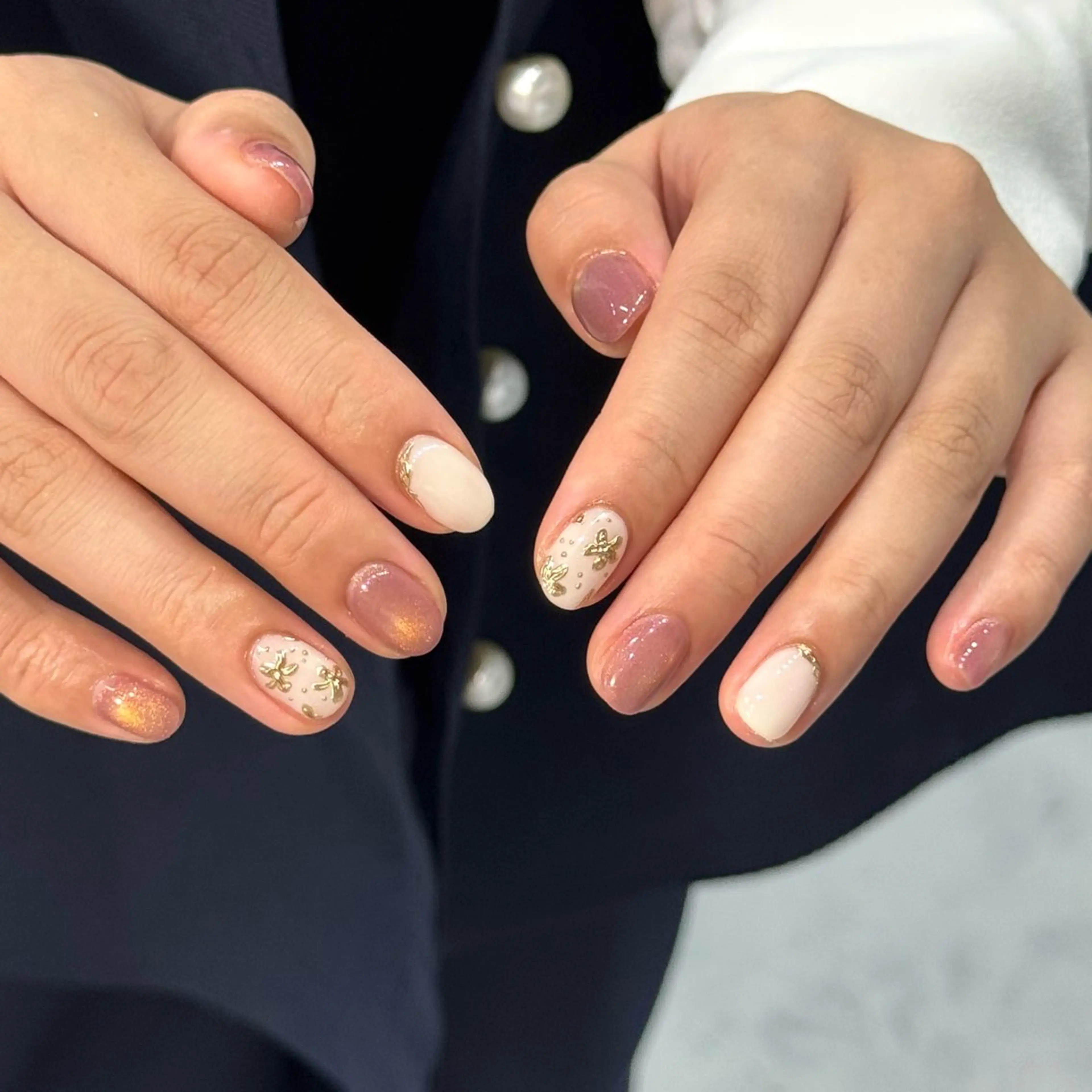 ネイル オフィスネイル ハンドネイル HARUKA ネイリスト福岡/薬院のネイルデザイン