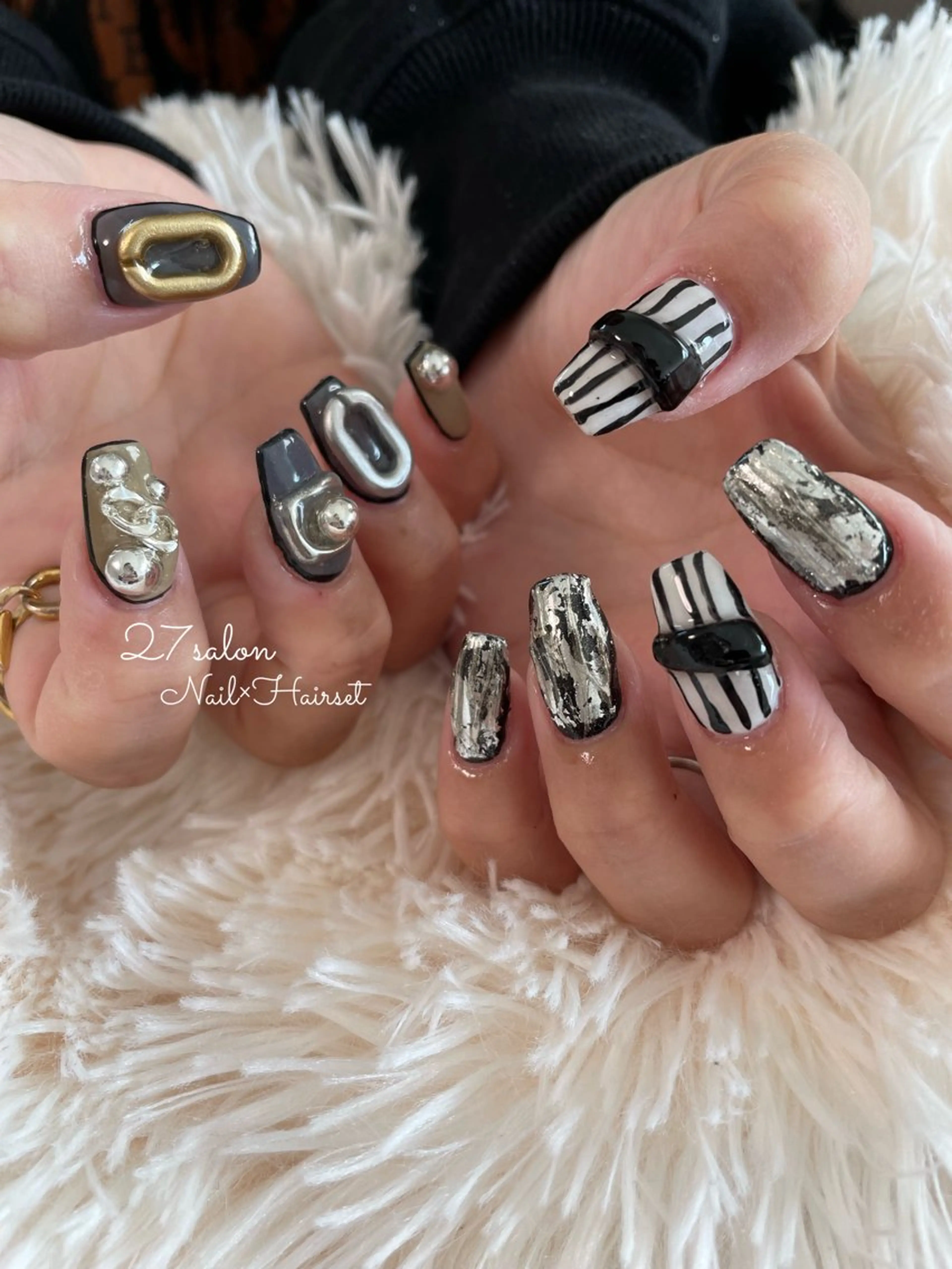 ネイル ニュアンスネイル 27salon yuinaのネイルデザイン