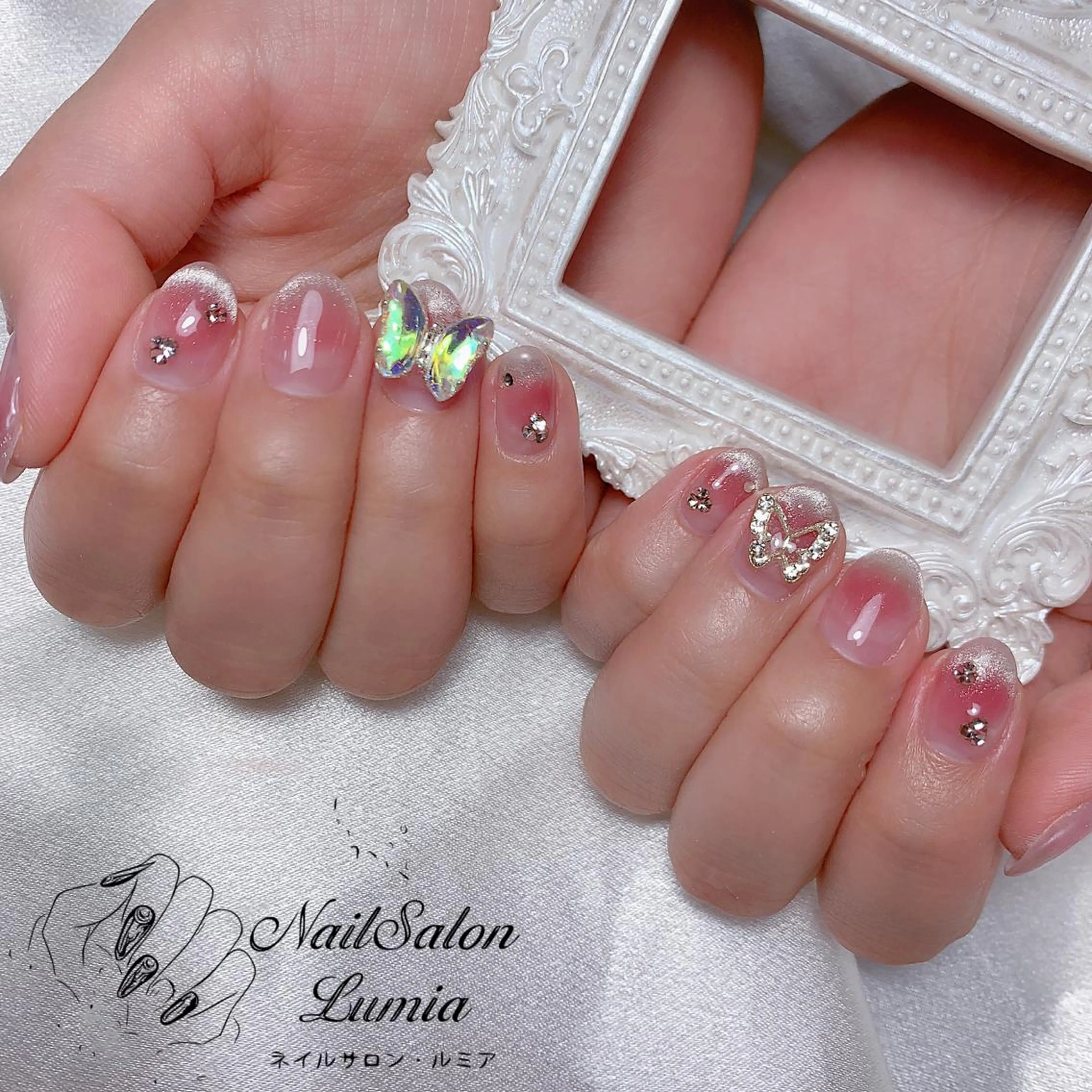 ネイル ハンドネイル ネイルサロン ルミア Lumia 店長のネイルデザイン