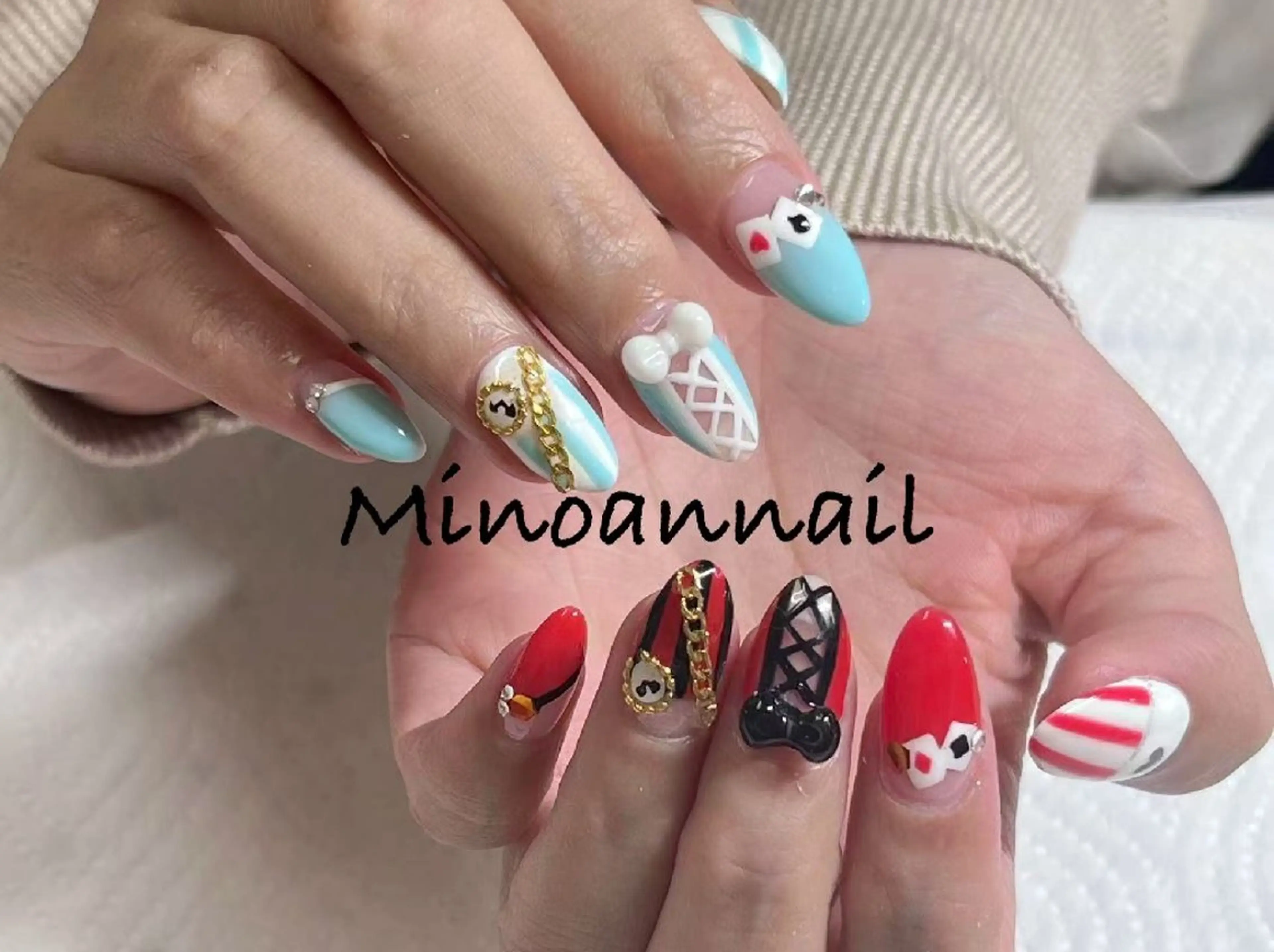 ネイル ❤minoannai メトロポリタン前店のネイルデザイン