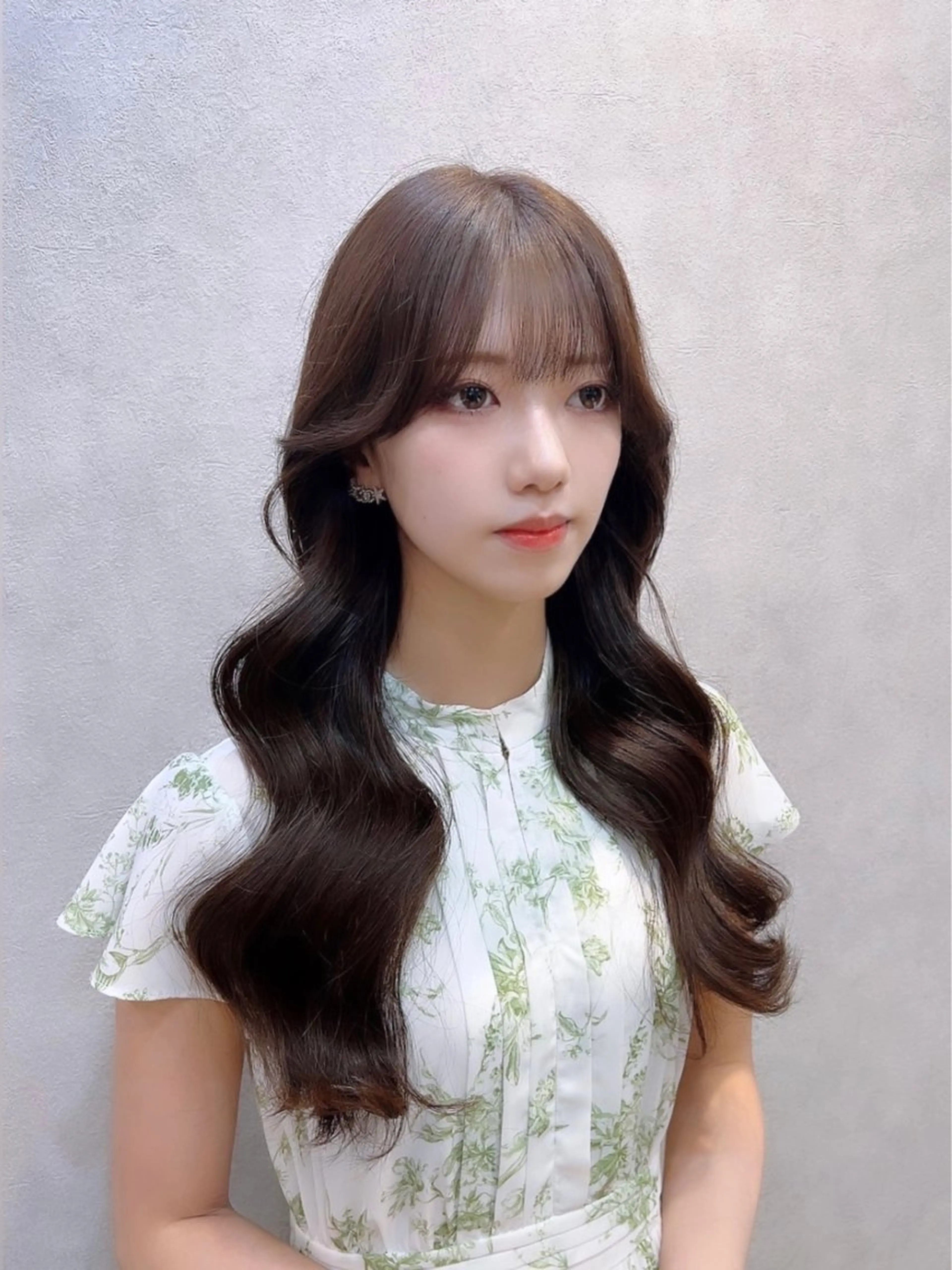 ロング ヘアアレンジ 韓国風ヘア カット ヘアセット 🩷韓国ヘア/ヨシン モリ🩷Maikaのヘアスタイル