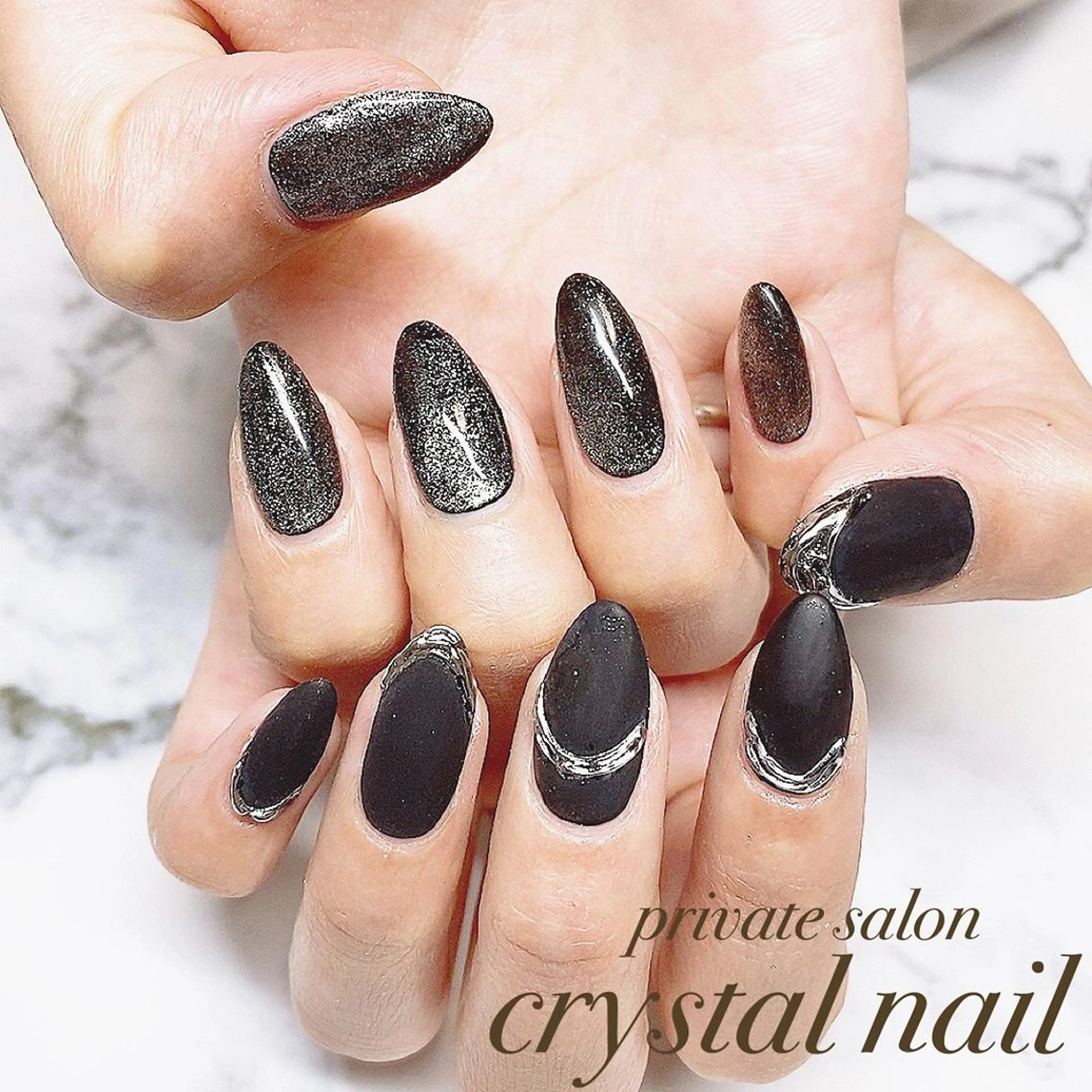 ネイル Crystal Nailのネイルデザイン