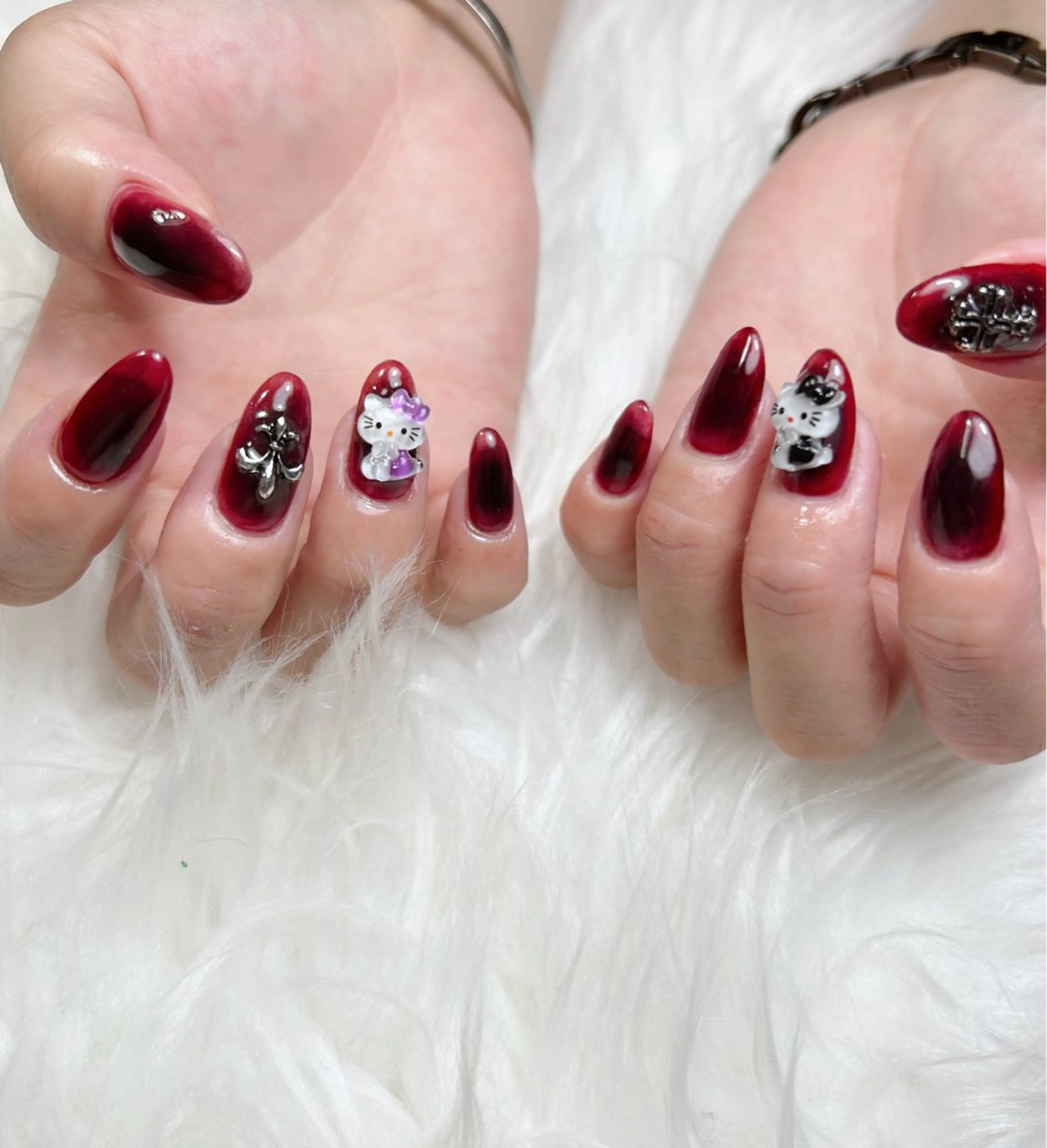 ミディアム 大崎 奈々のネイルデザイン