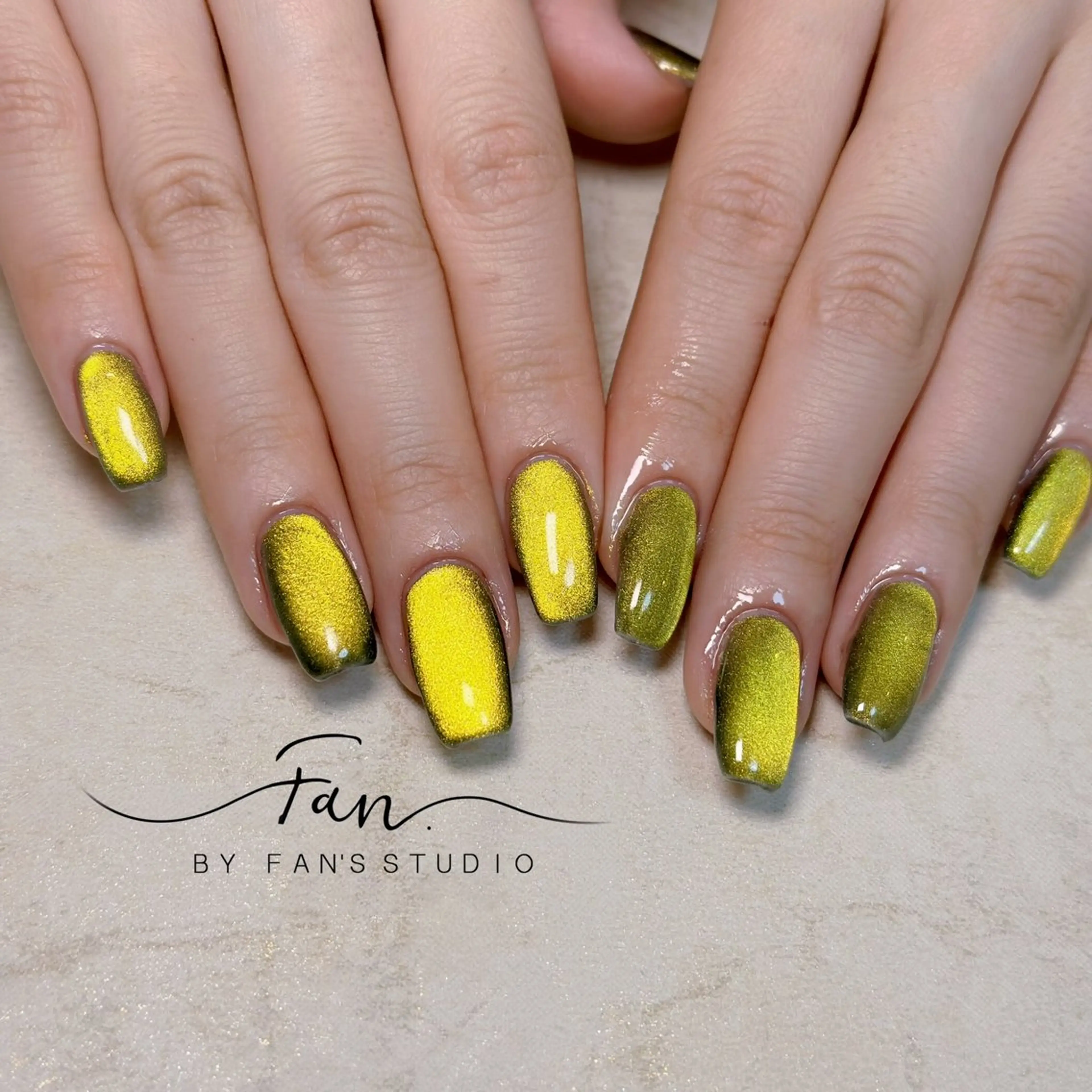 ネイル マグネットネイル ハンドネイル ハンドケア 🌻Jr.FANS NAIL池袋店🌻のネイルデザイン