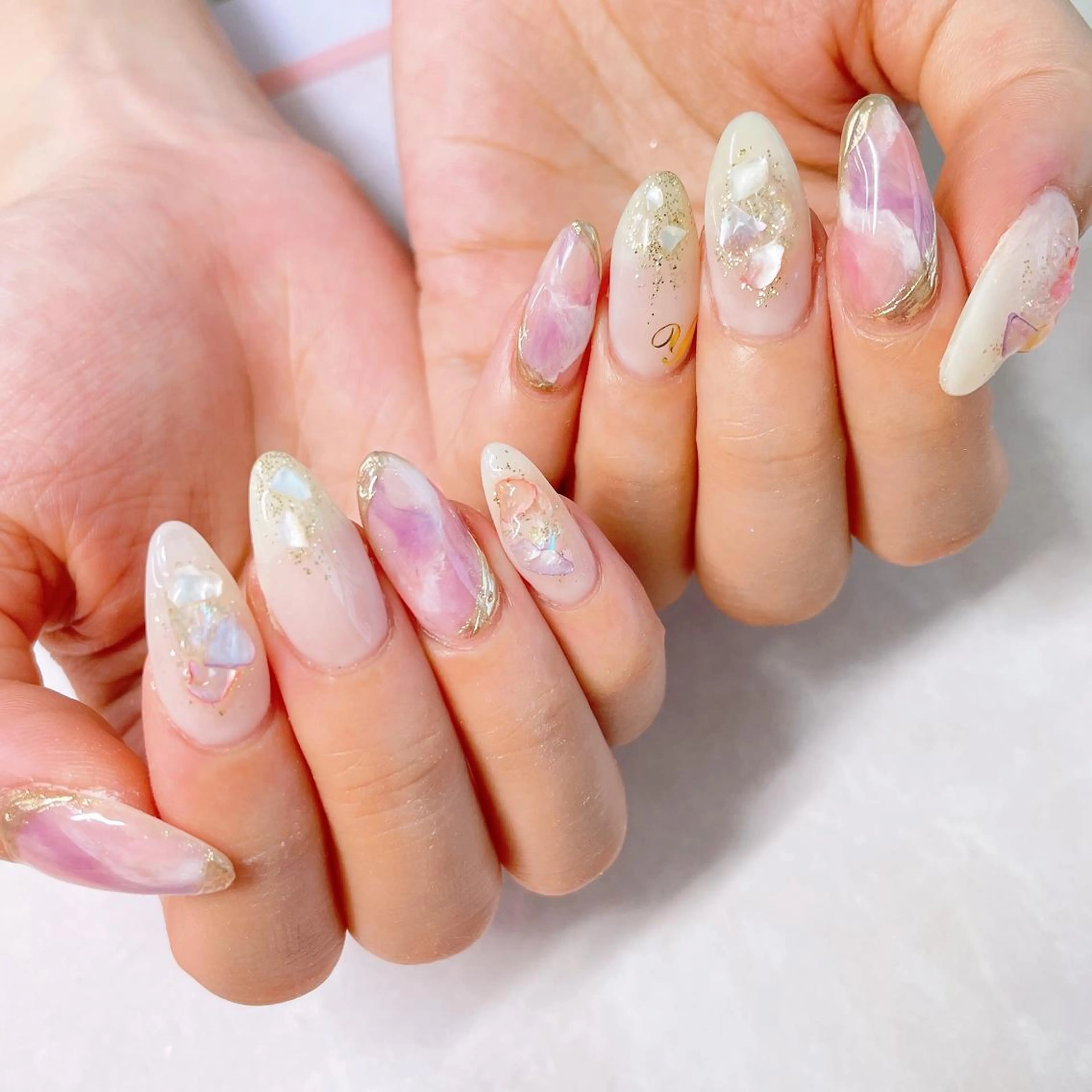 ネイル 韓国ネイル ハンドネイル Nail Salon MooNのネイルデザイン