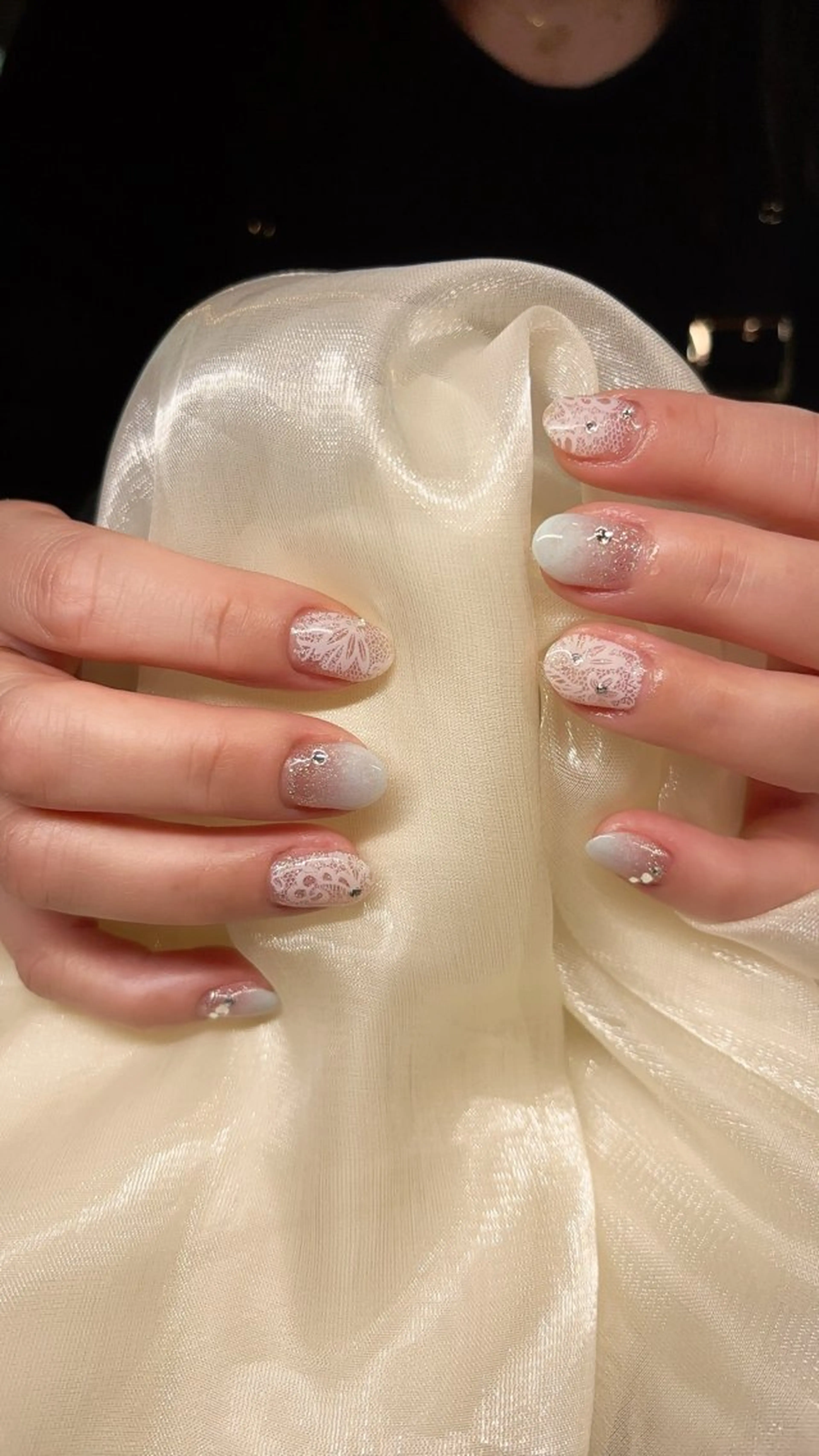 ネイル レース Shadow nailのネイルデザイン