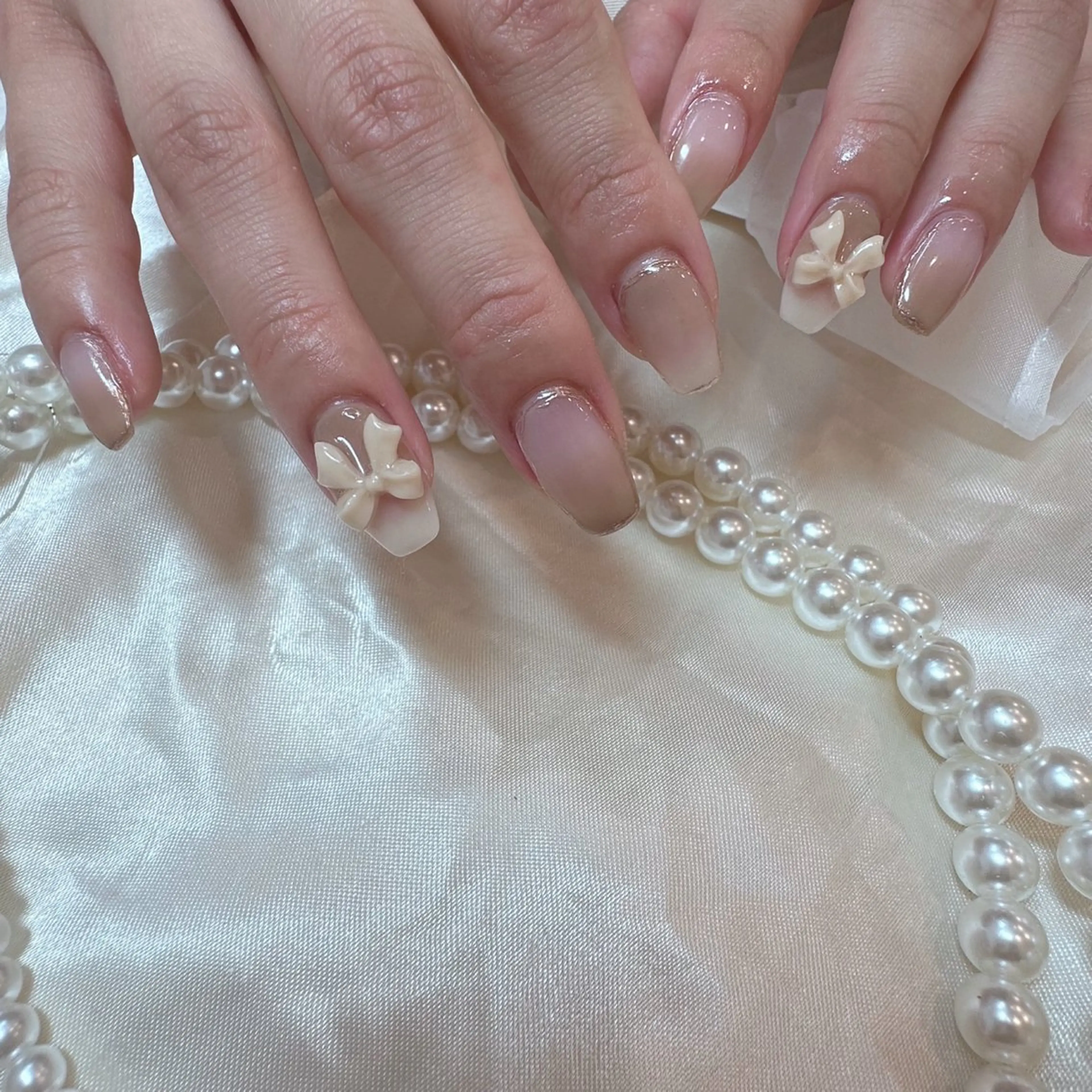 ネイル ハンドネイル lili.nail y2k/長さ出しのネイルデザイン