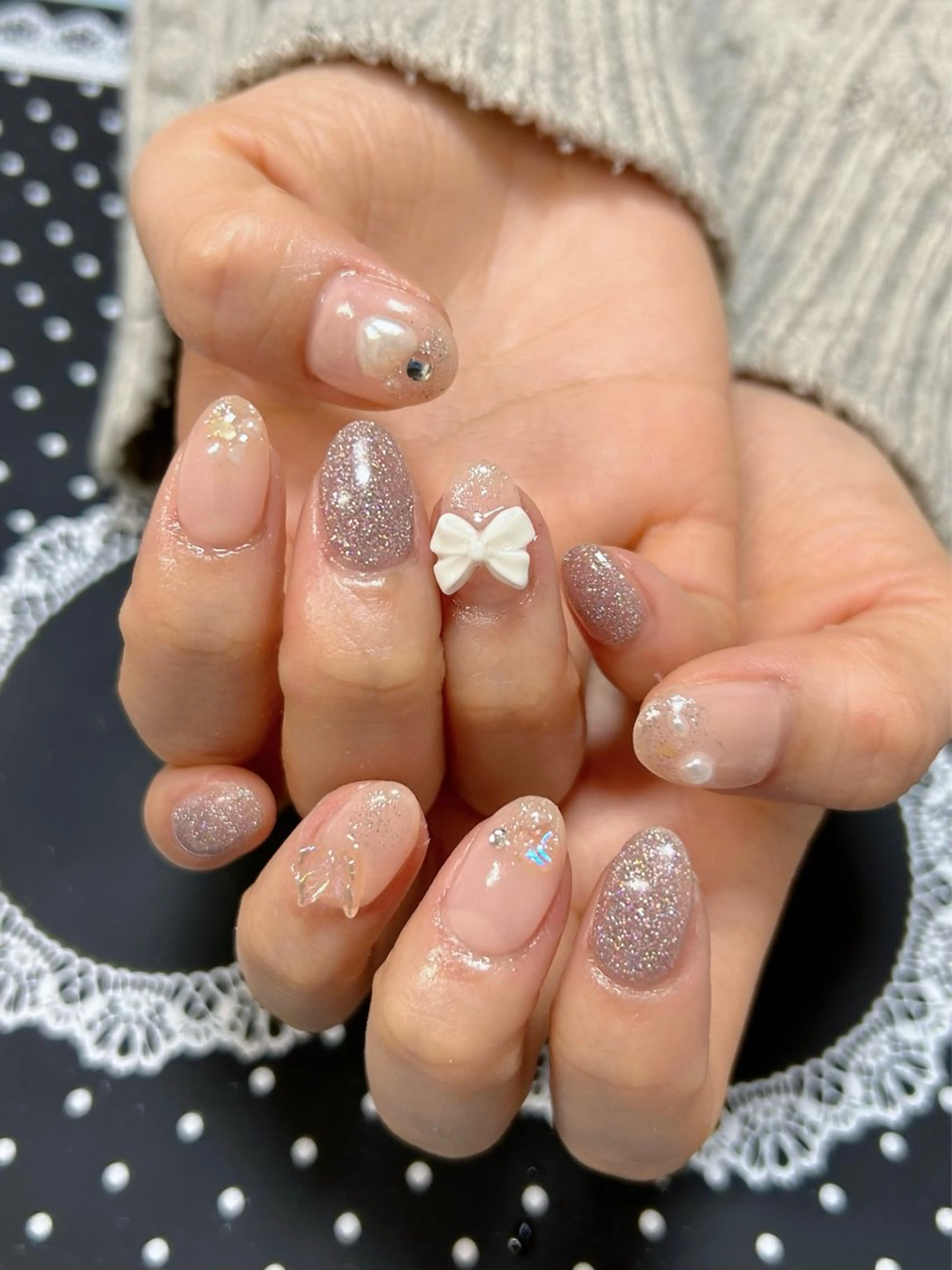 ネイル ハンドネイル 森 晴有のネイルデザイン