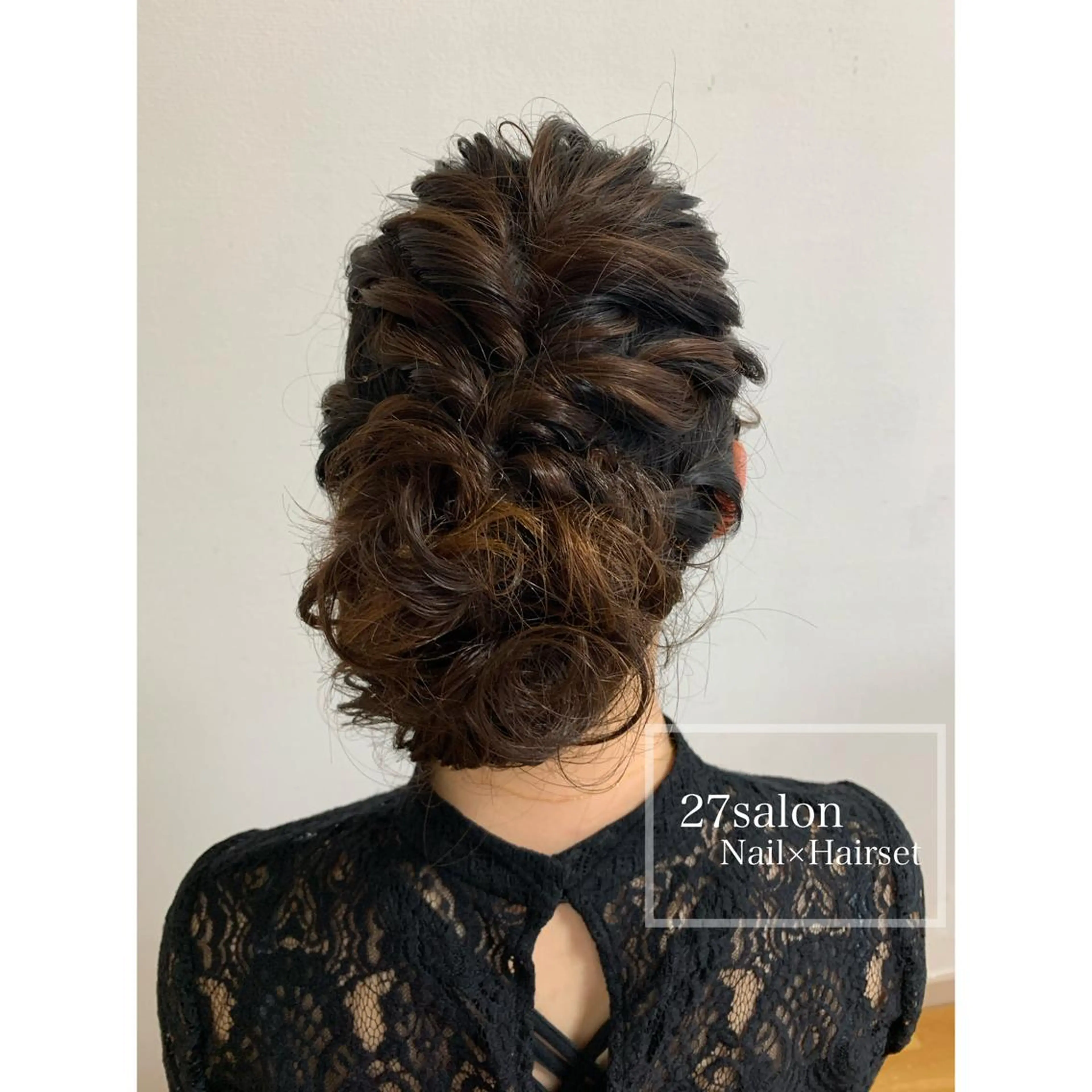 ヘアアレンジ 結婚式・ブライダル 入学式 27salon yuinaのネイルデザイン