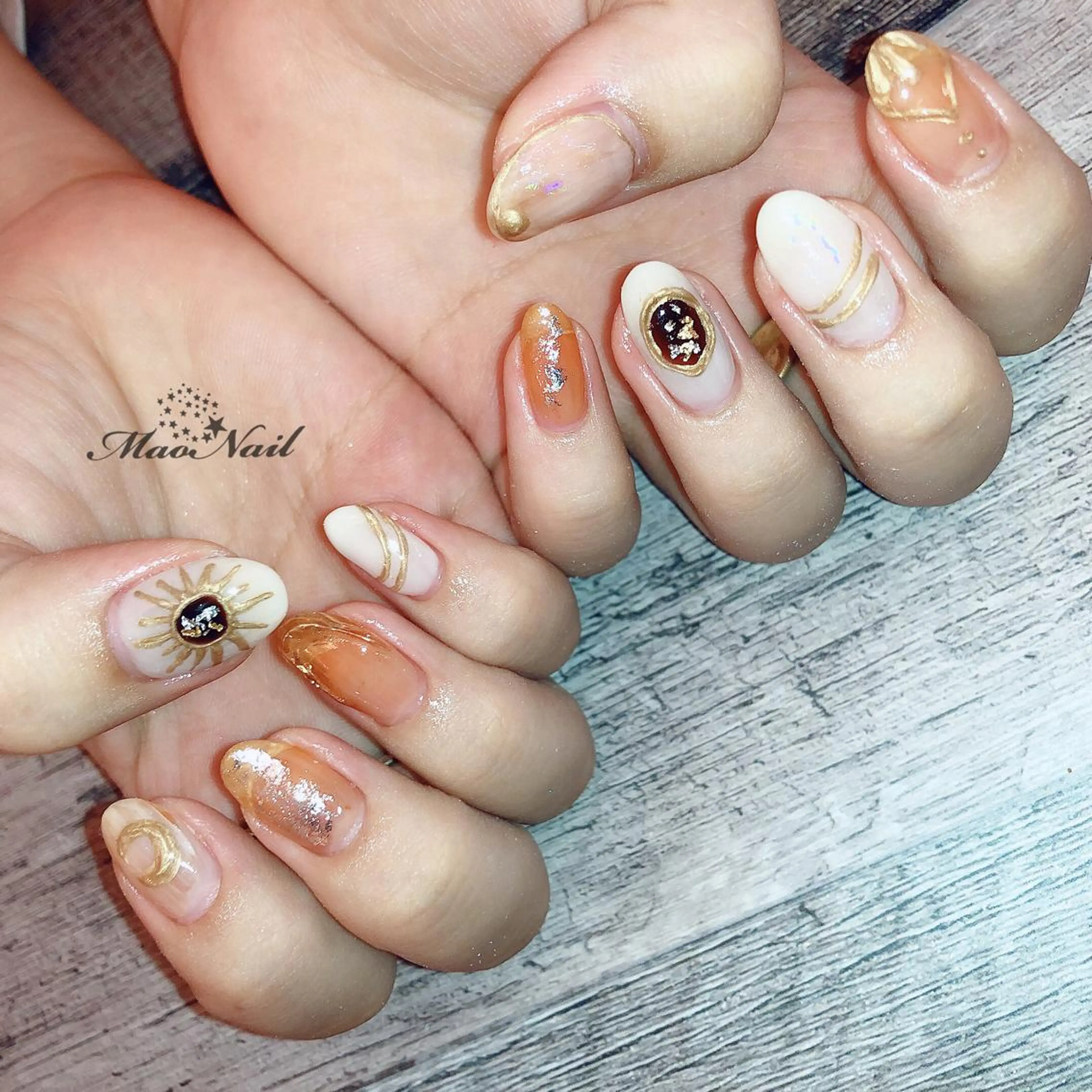 ネイル ハンドネイル mao nailのネイルデザイン