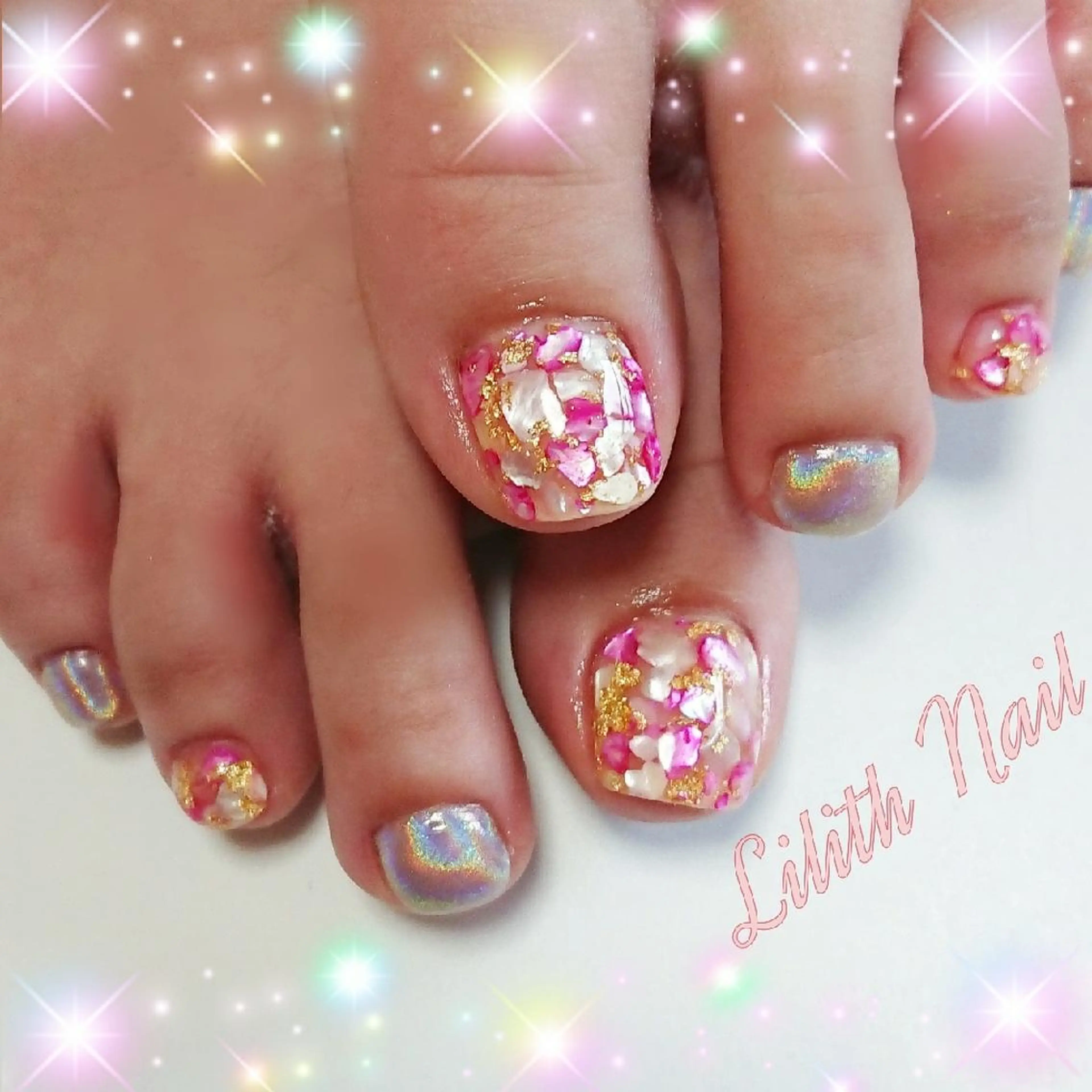 ネイル フットネイル Lilith Nailのネイルデザイン