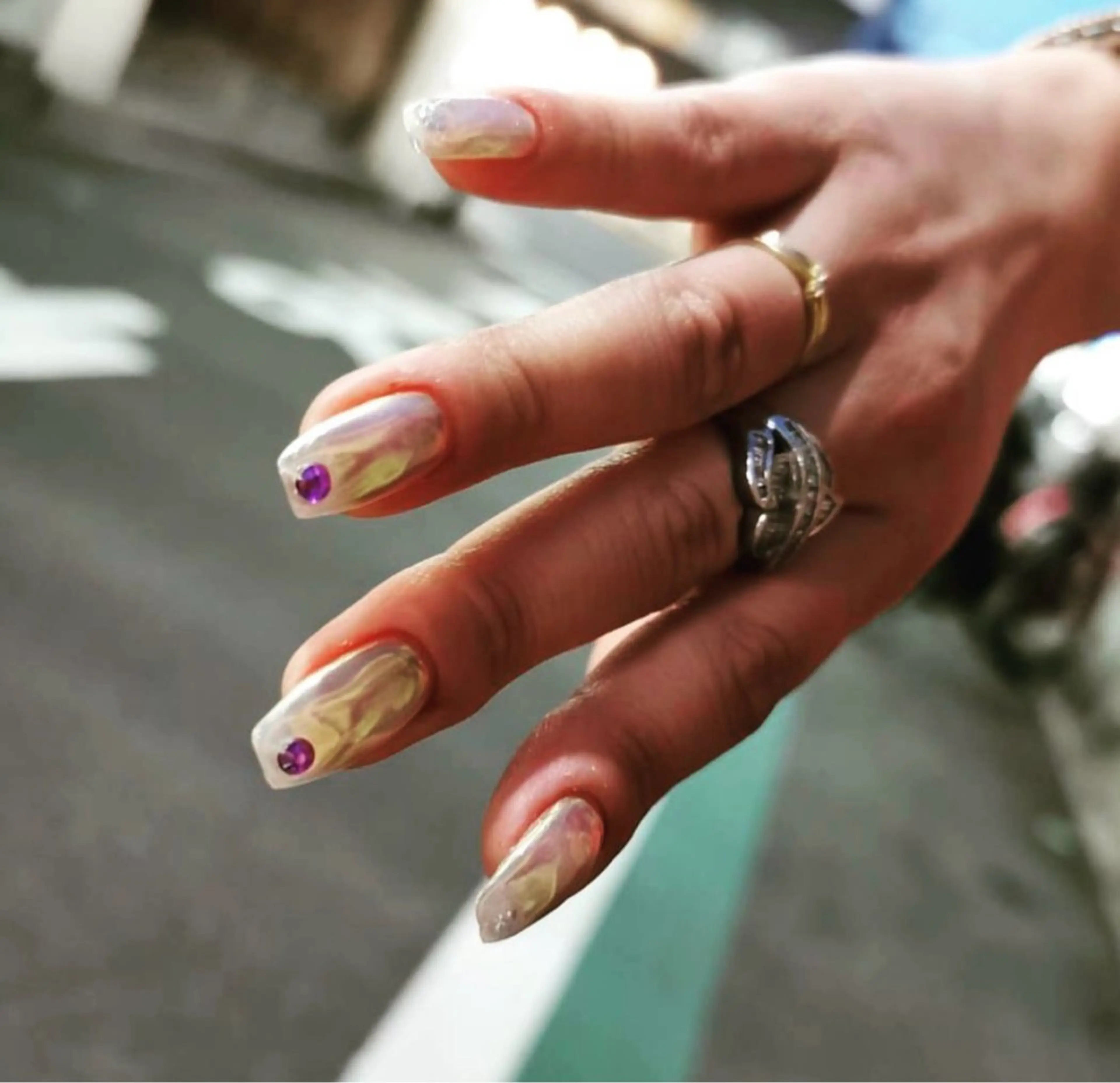 ネイル 海外ネイル u4me🦄💜のネイルデザイン