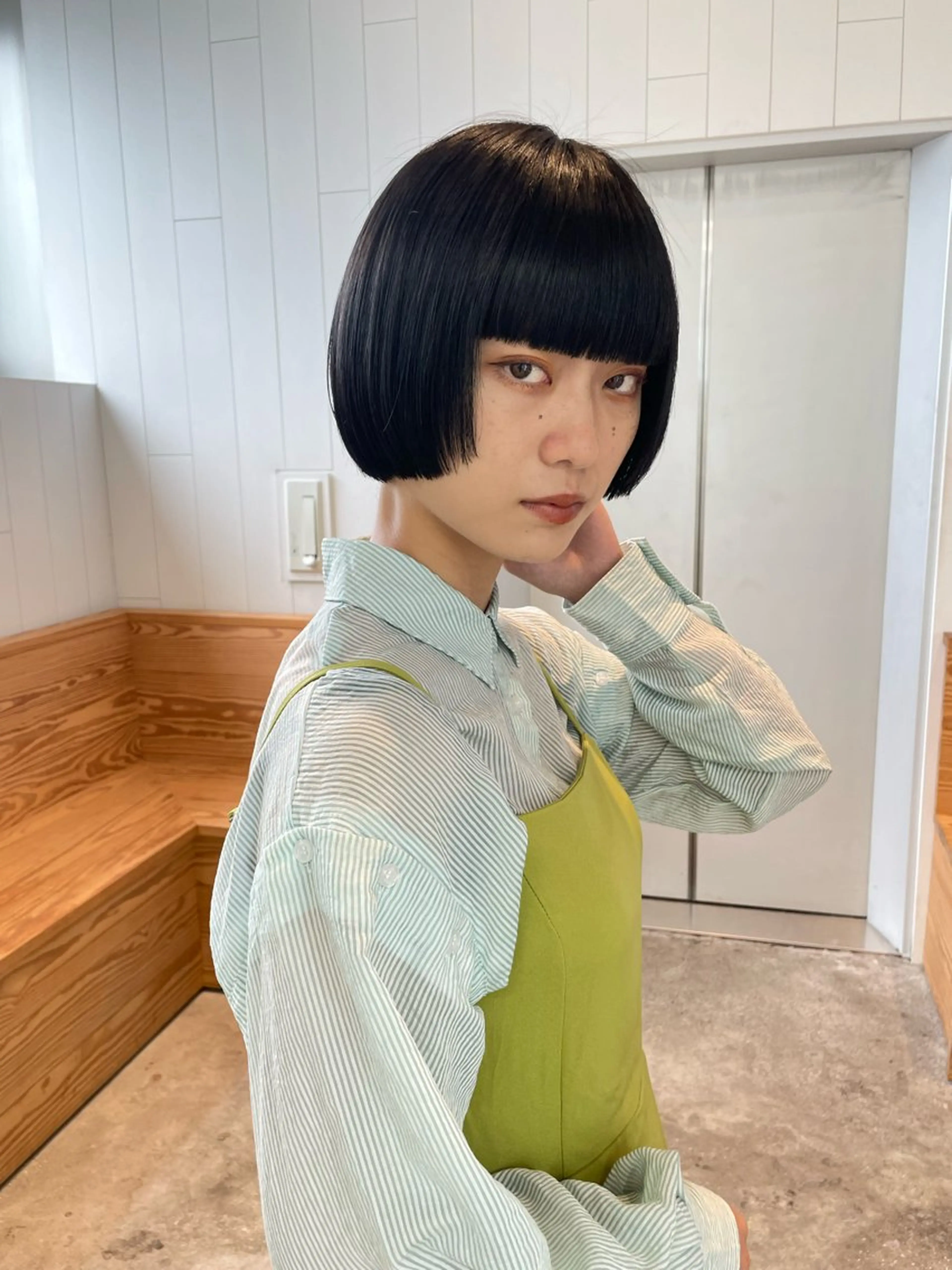 ショート カラー カット ヘアカラー トリートメント パーマ/パーマ落とし 【Kouta】のヘアスタイル