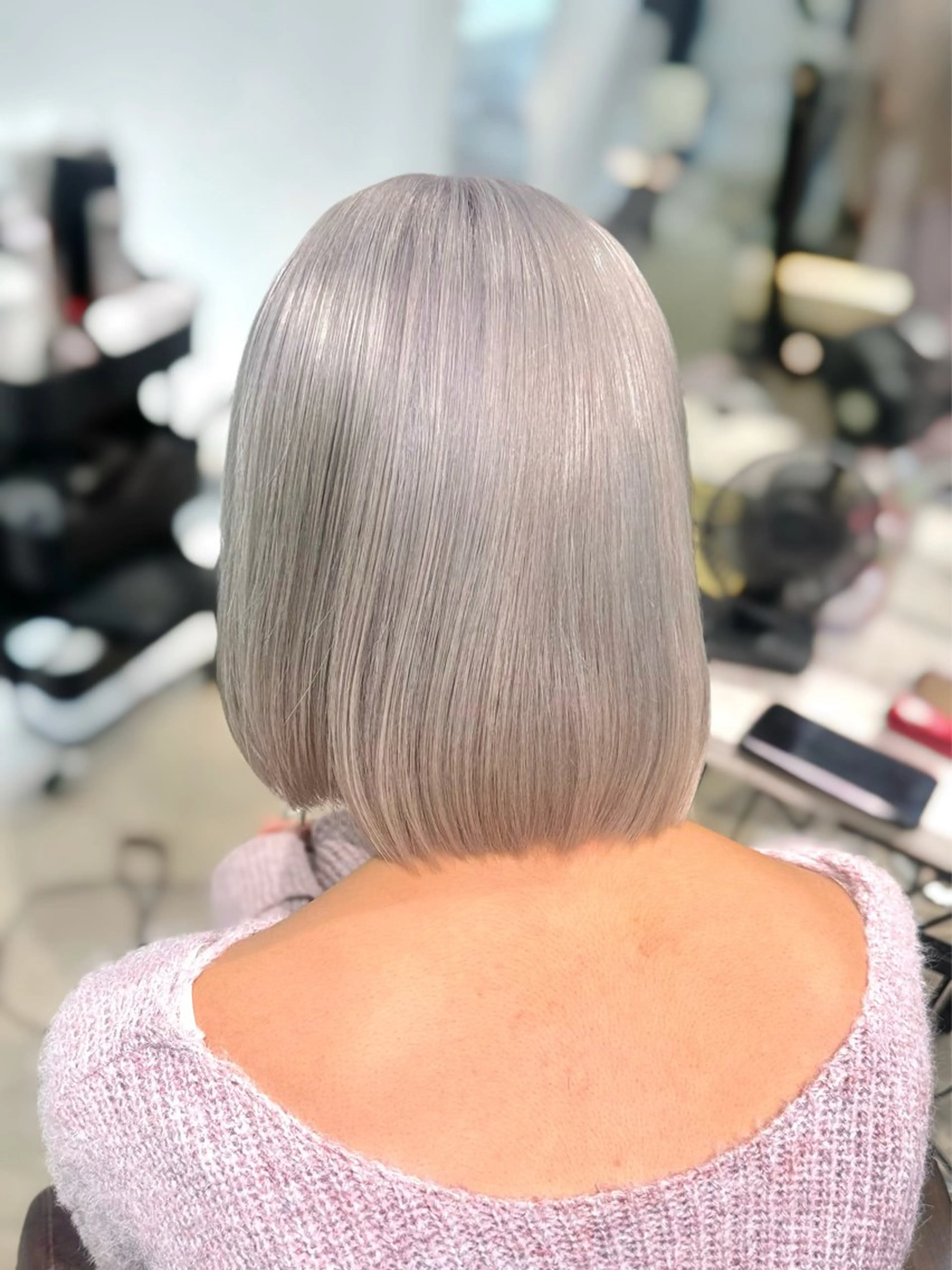 ショート カラー カット ヘアカラー トリートメント 🌻名古屋🌻 🫧ハイトーン🫧のヘアスタイル