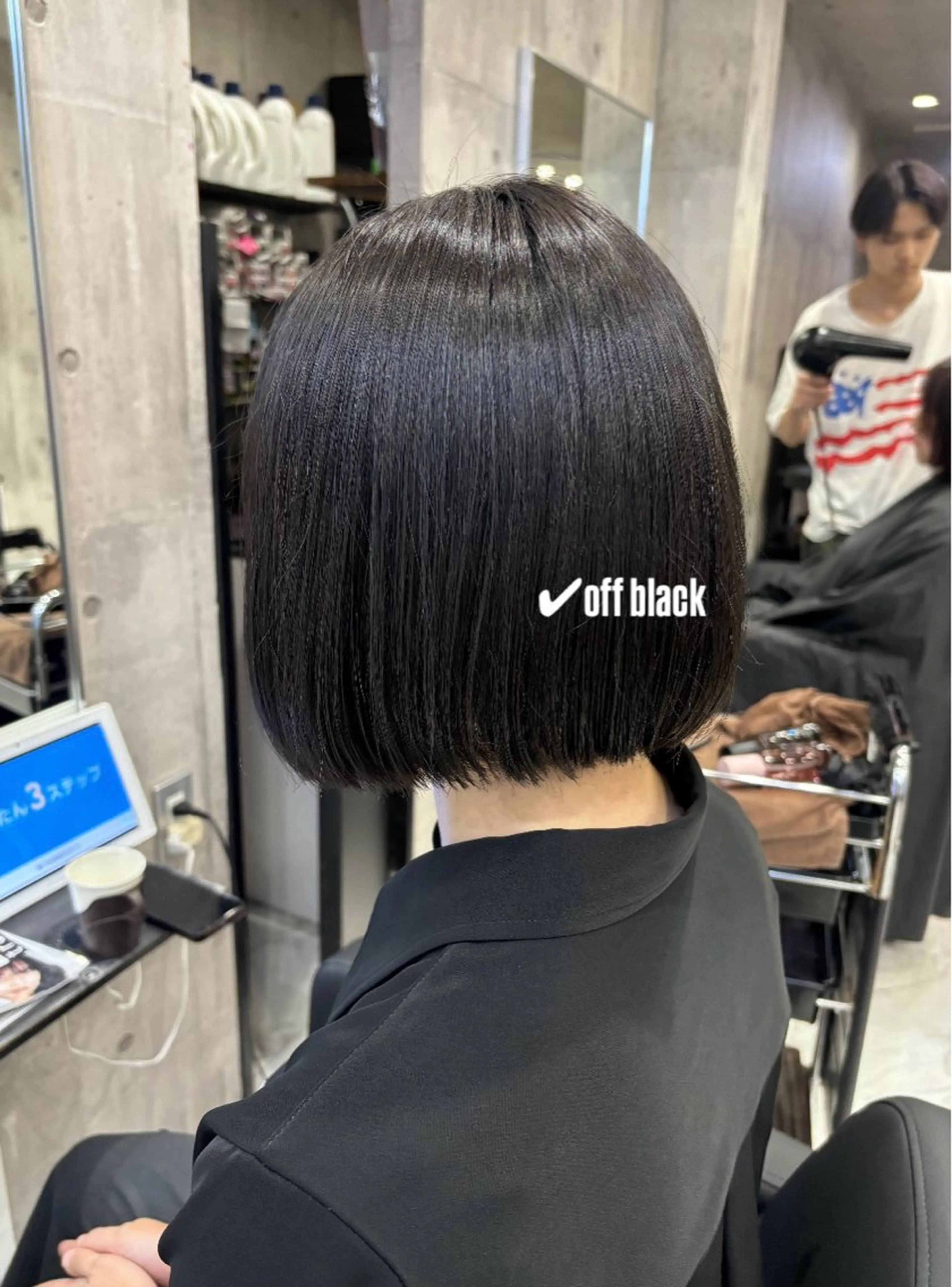 ショート カット ヘアカラー トリートメント ボブ/ブリーチなし艶 カラー🫧sHOMaのヘアスタイル