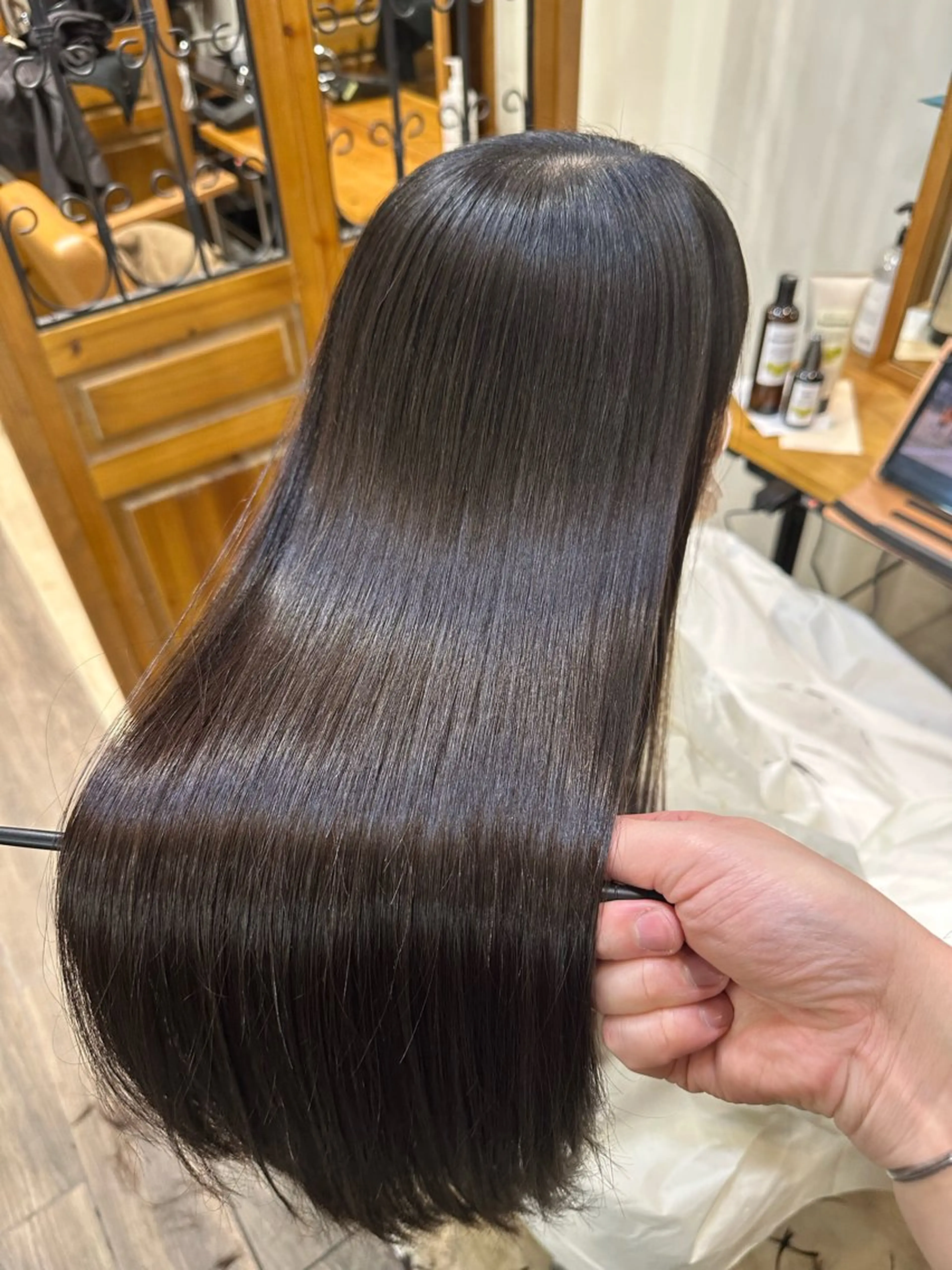 ロング パーマ 髪質改善 縮毛矯正 カット 縮毛矯正 トリートメント brote所属・髪質改善/山根勇平 /完全マンツーマンのヘアスタイル