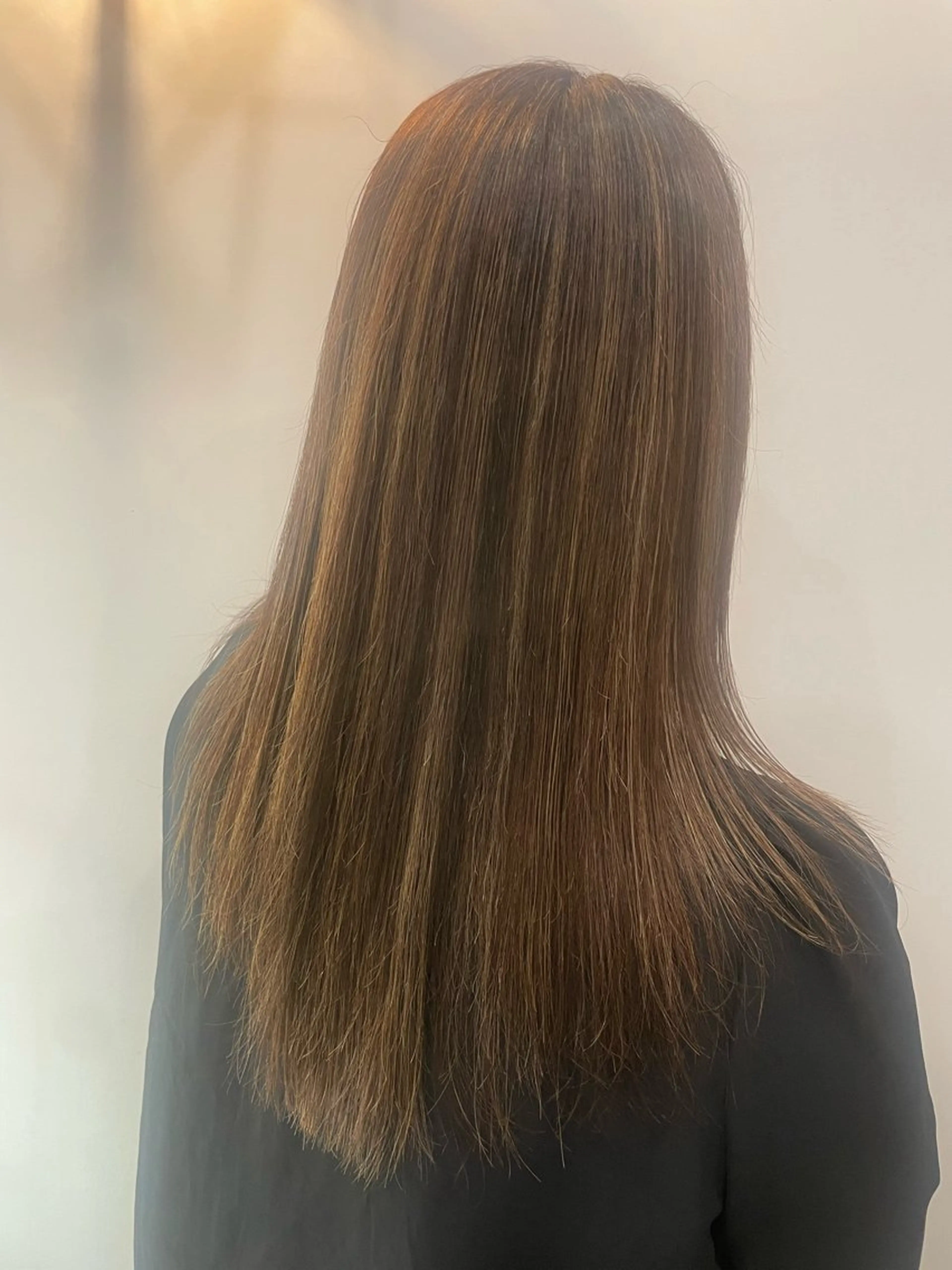 カラー ハイライトカラー 矢作 望乃香のヘアスタイル