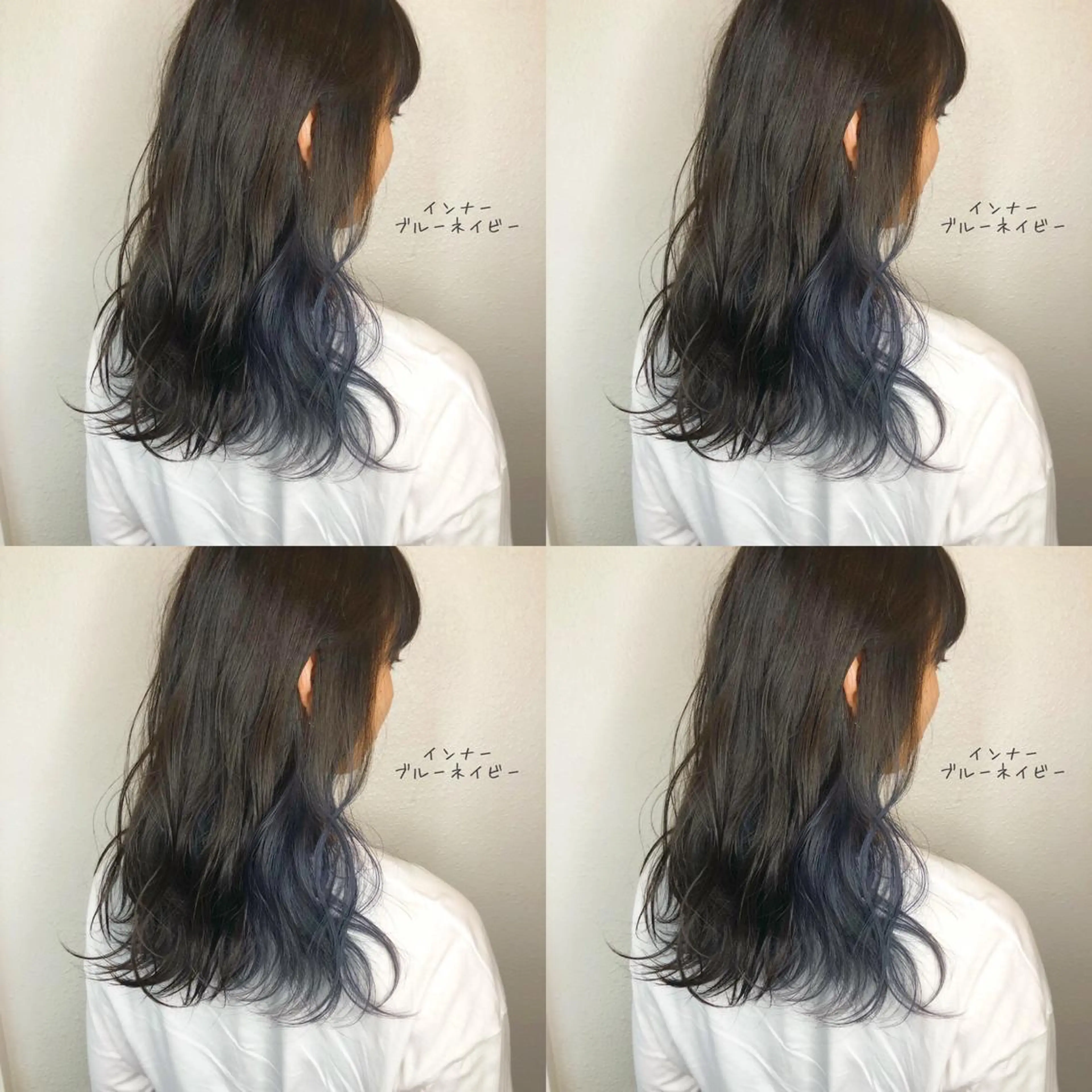 ロング カラー ブリーチ あさだ しゅうたろうのヘアスタイル