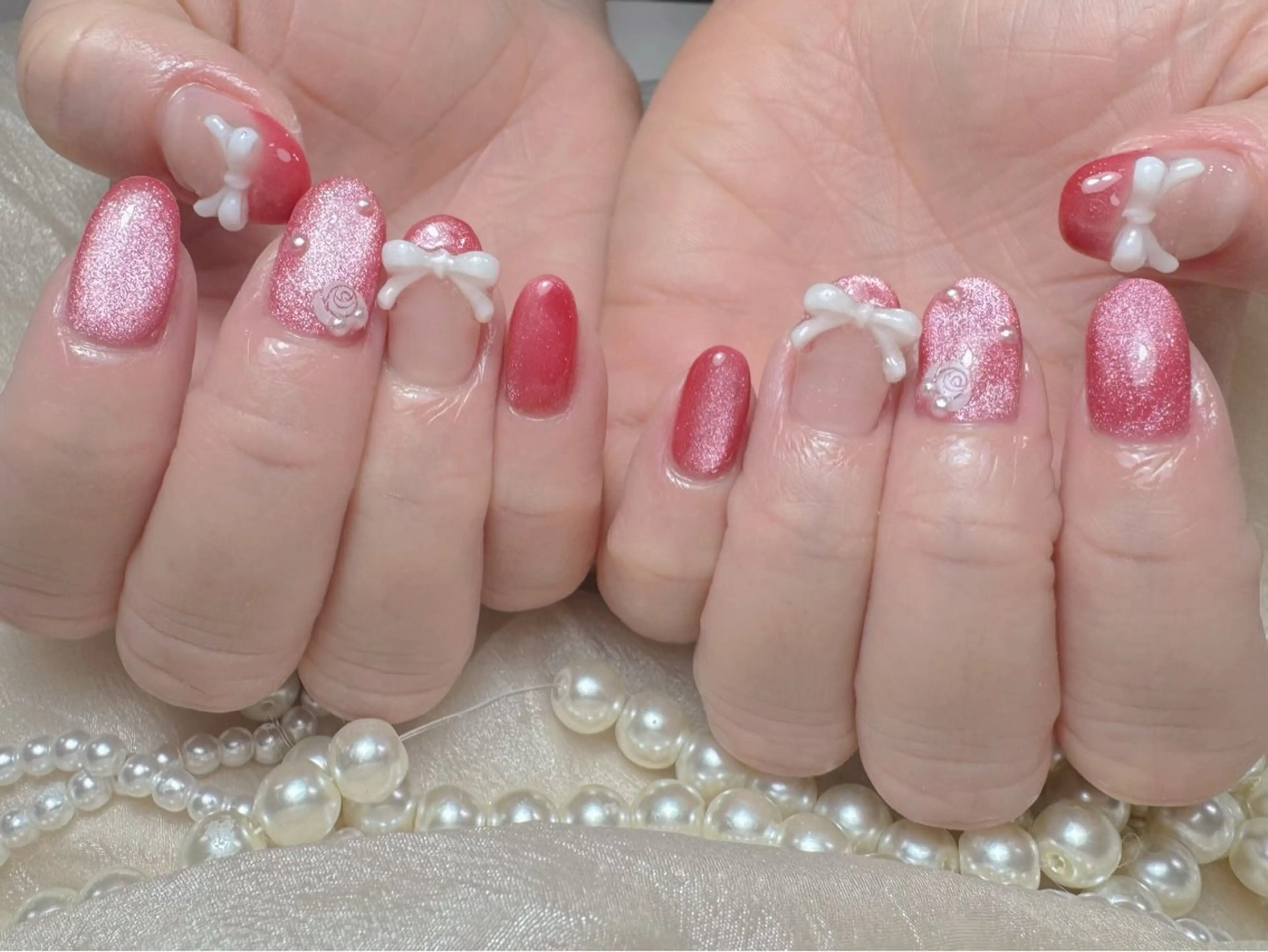 ネイル ハンドネイル マジックミラー所属・マジック ミラーのネイルデザイン