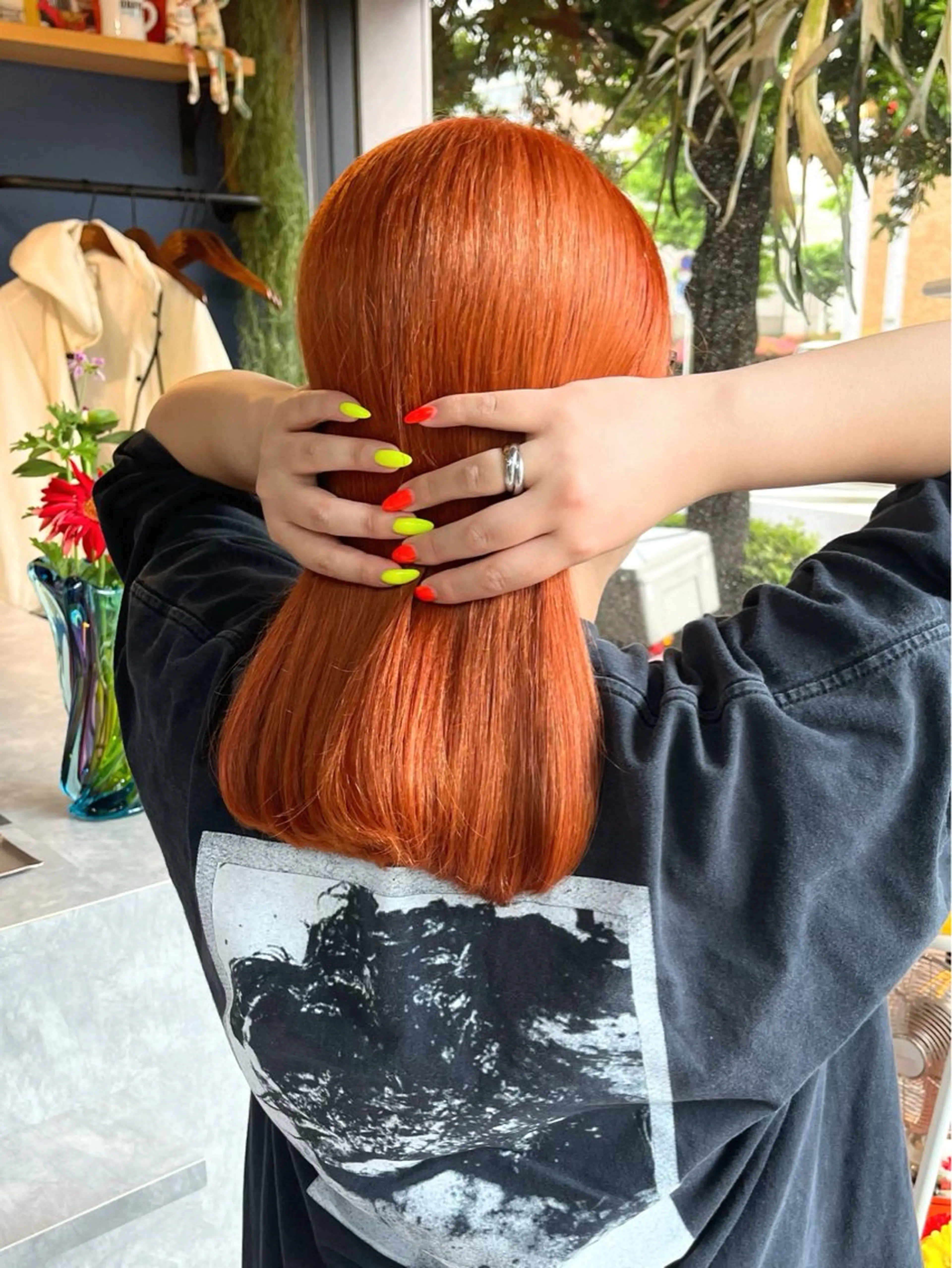 セミロング カラー 似合わせカット Rinka🌻のヘアスタイル