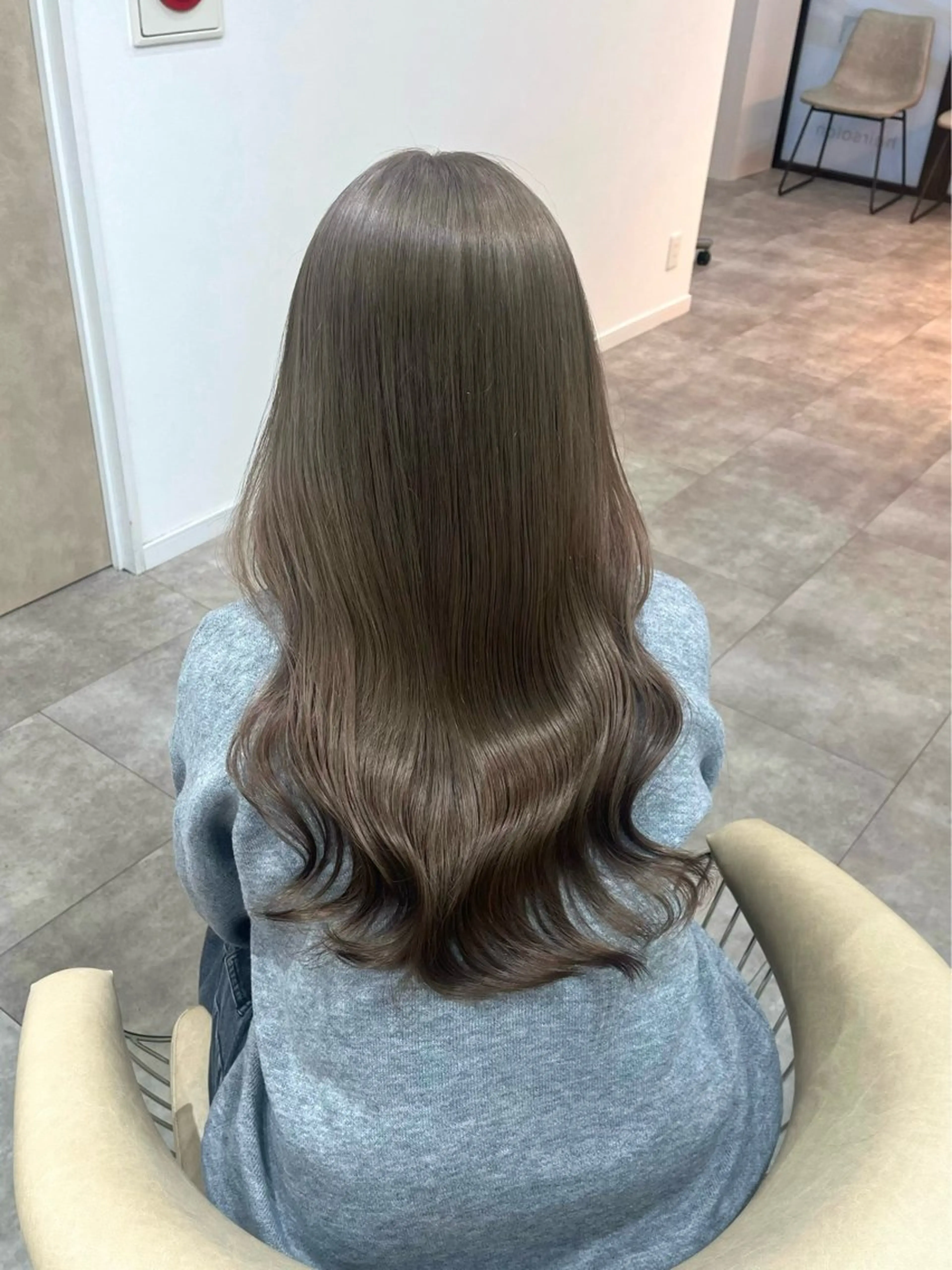 ロング カラー ブリーチ ケアブリーチ ダブルカラー カット ヘアカラー トリートメント 廣庭 勇人のヘアスタイル