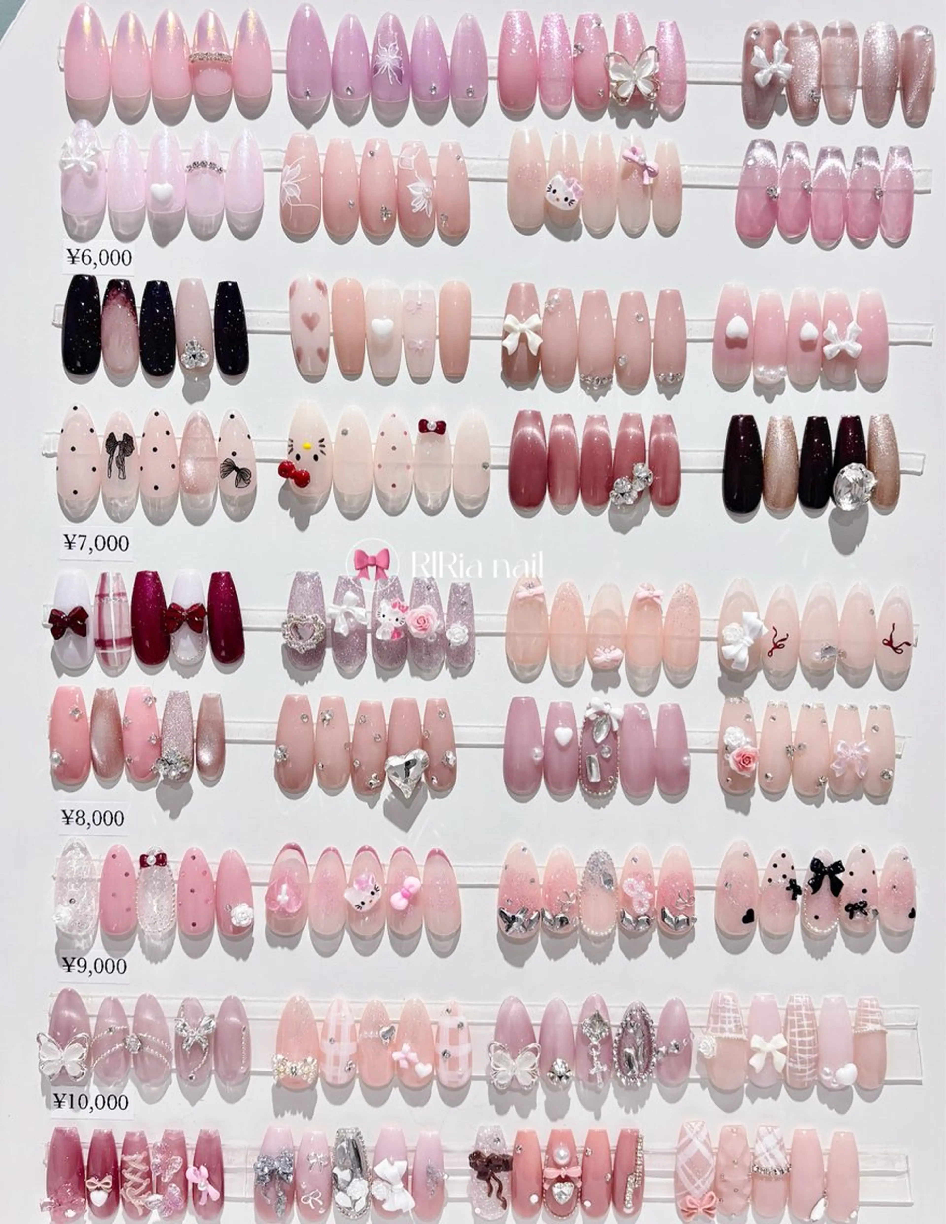 ネイル 長さ出し ハンドネイル 🎀RIRia nail🎀のネイルデザイン