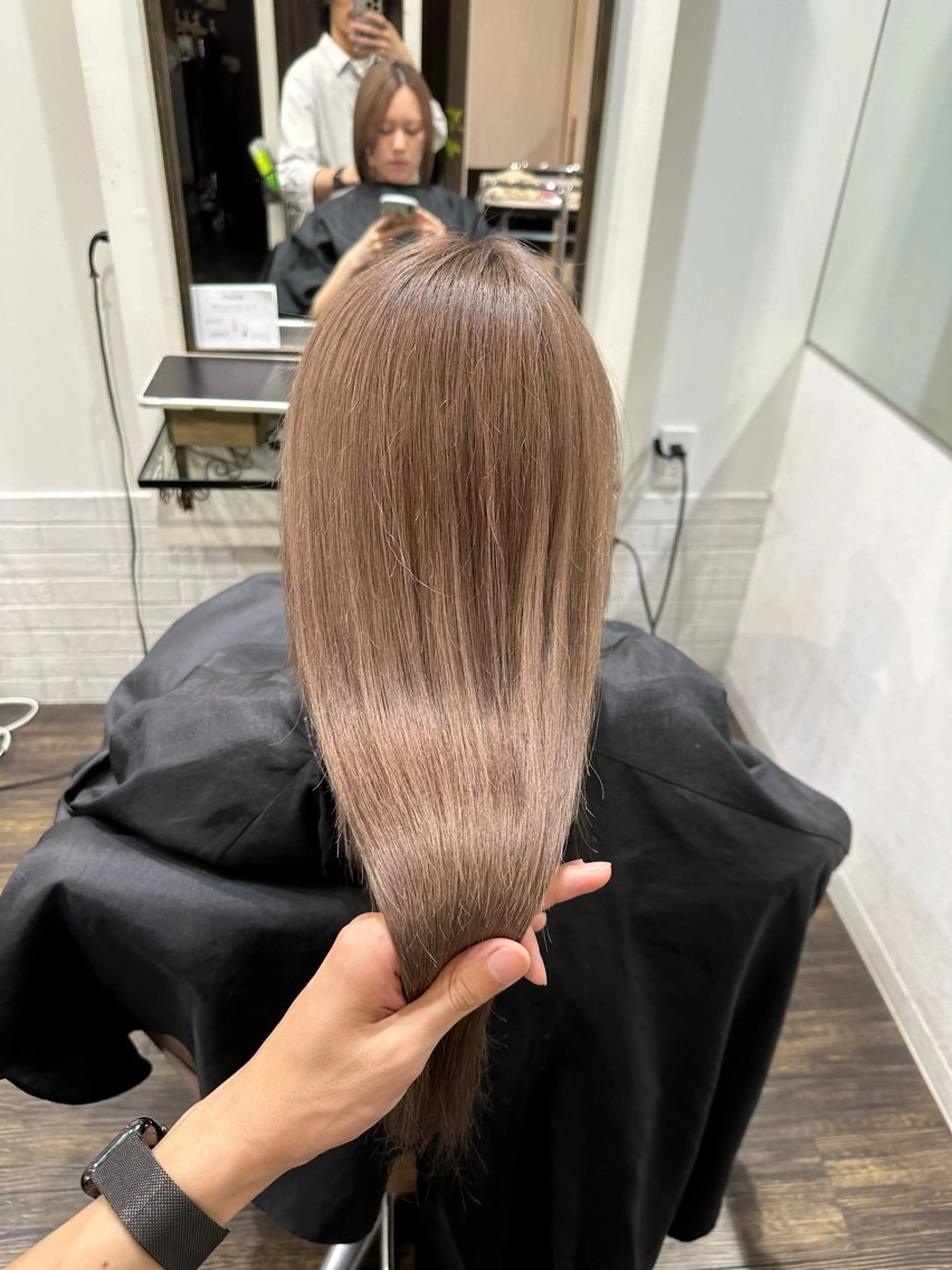 ロング カラー ブリーチ ✨カットモデル募集中 ゆいな🎀のヘアスタイル