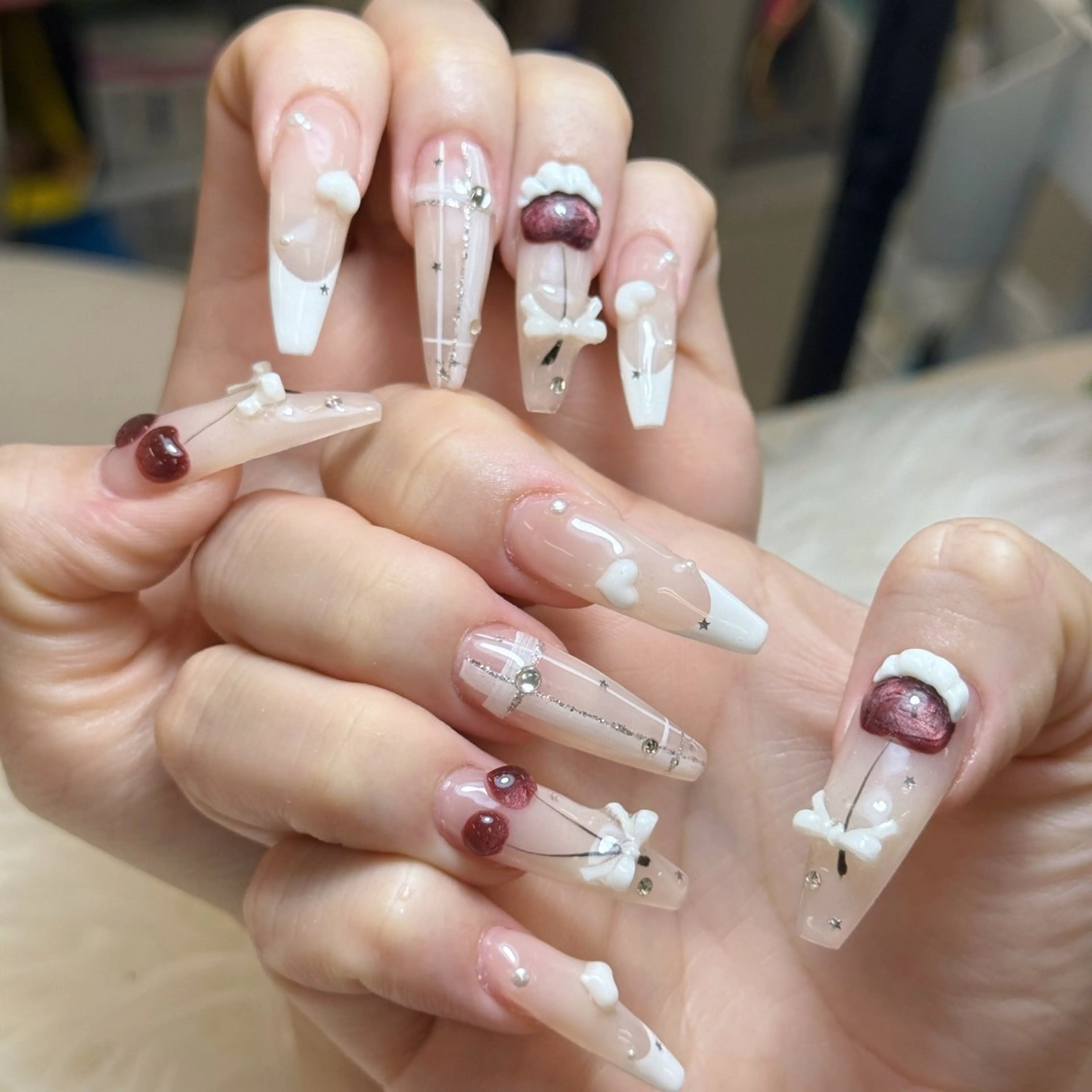 ネイル ハンドネイル ANH ゴテゴテネイルサロンのネイルデザイン