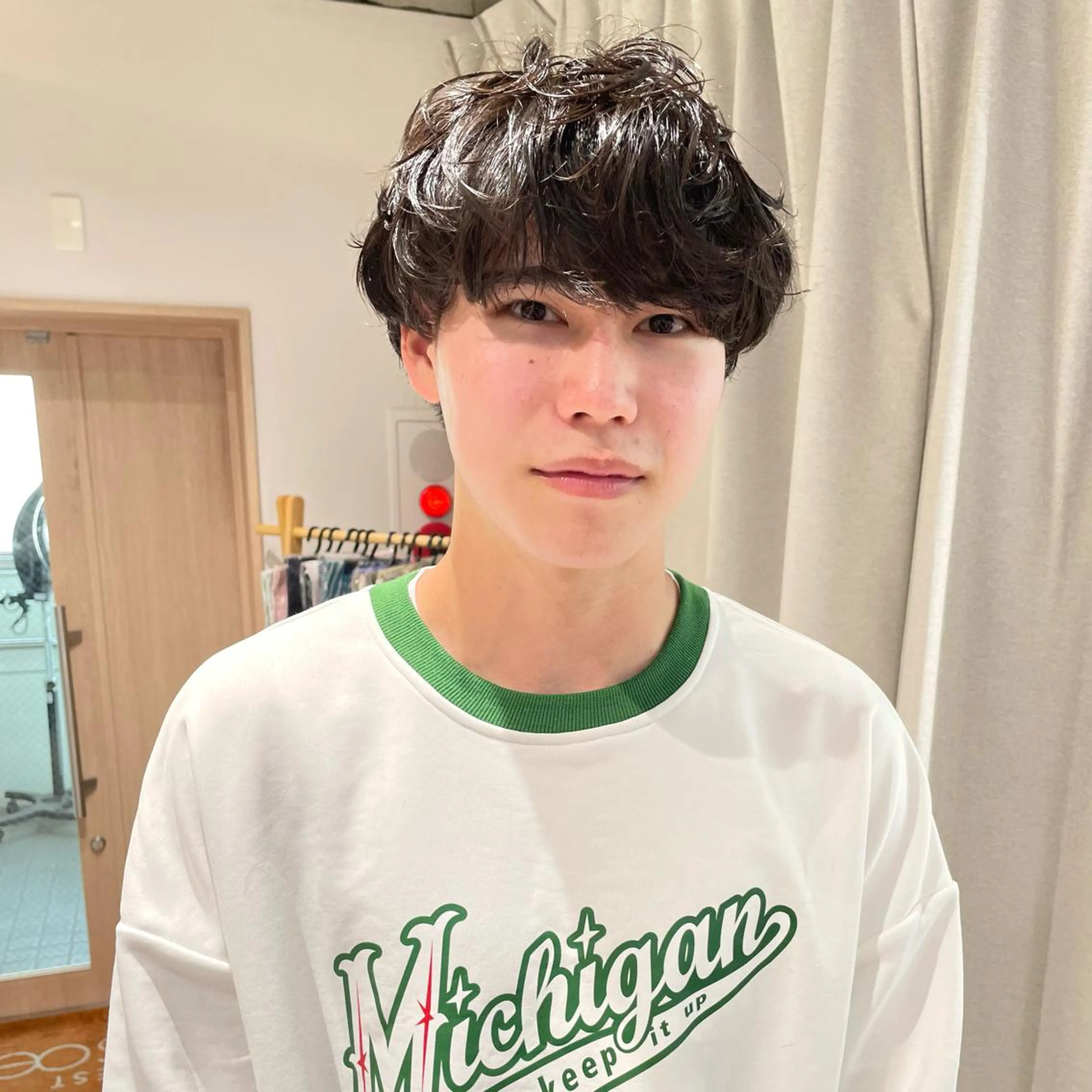 パーマ メンズ メンズパーマ ニュアンスパーマ カット パーマ メンズ指名no'1 佐藤　亘のヘアスタイル