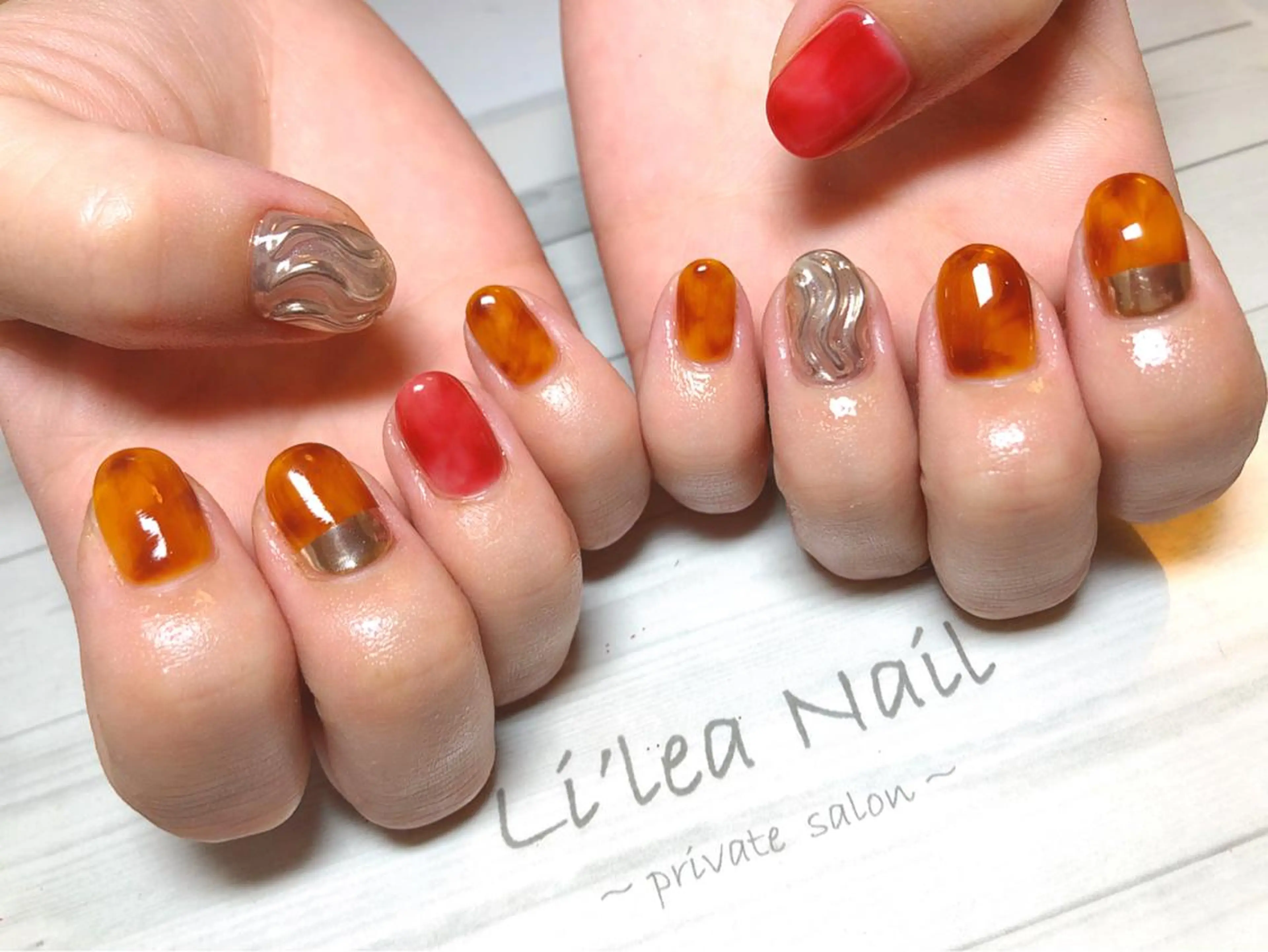 ネイル Li'leaNail AINAのネイルデザイン
