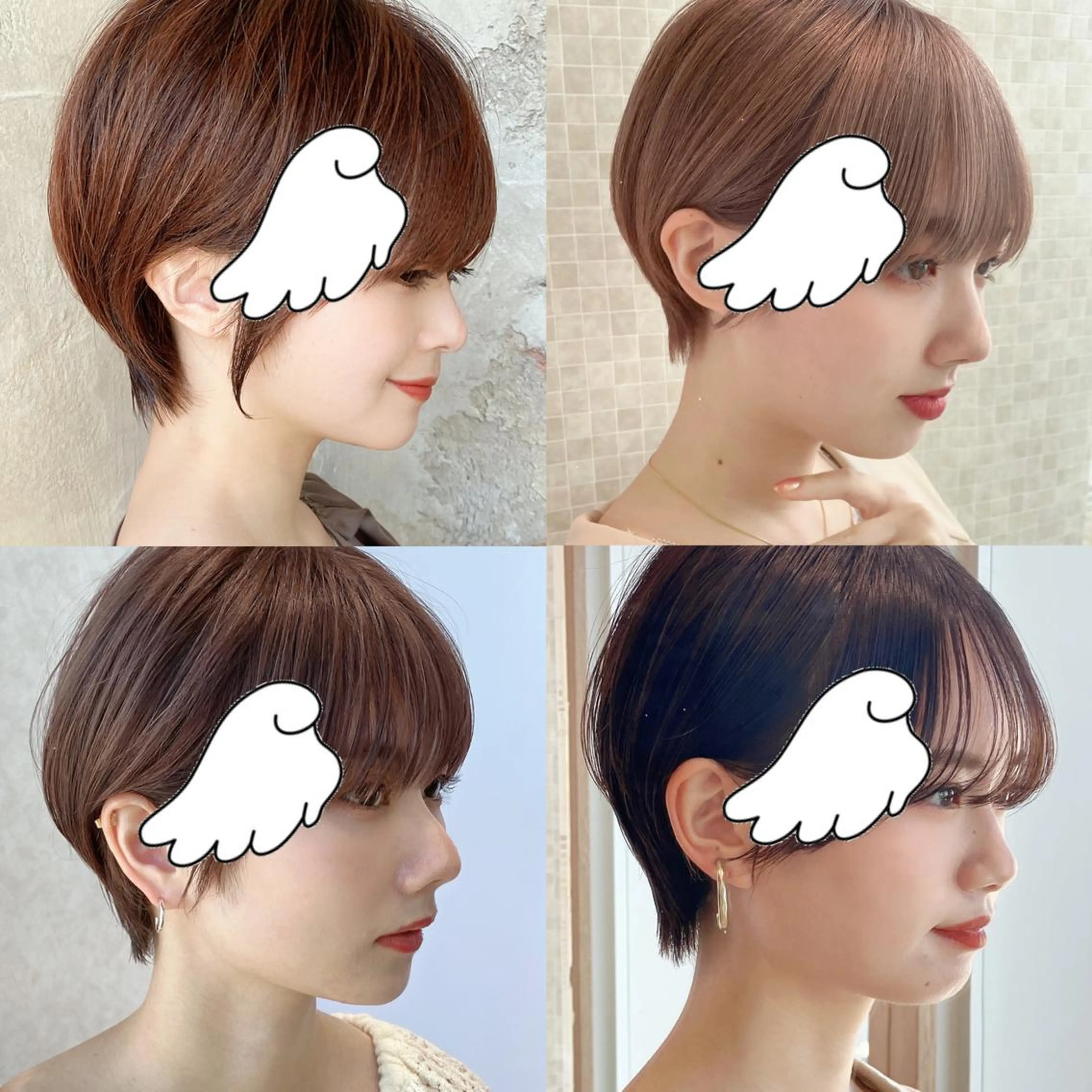 ショート 切りっぱなしボブ ショートボブ ハンサムショート 丸みショート アッシュ カット ヘアカラー トリートメント ショート、ボブの神✨ 峯朋也✂︎✨のヘアスタイル