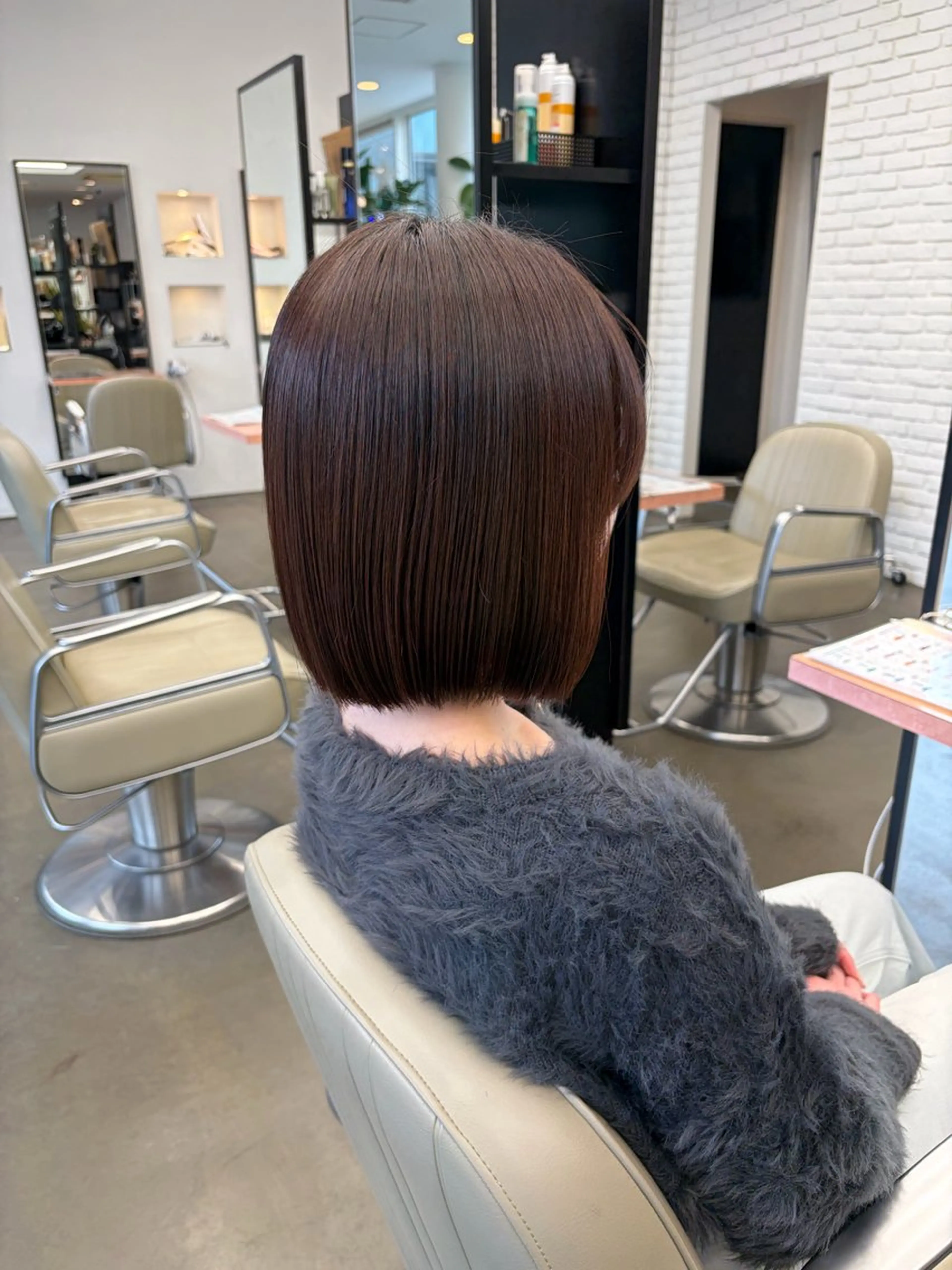 ショート ボブ 🎧ayaka/ボブ /透明感カラー🩵のヘアスタイル