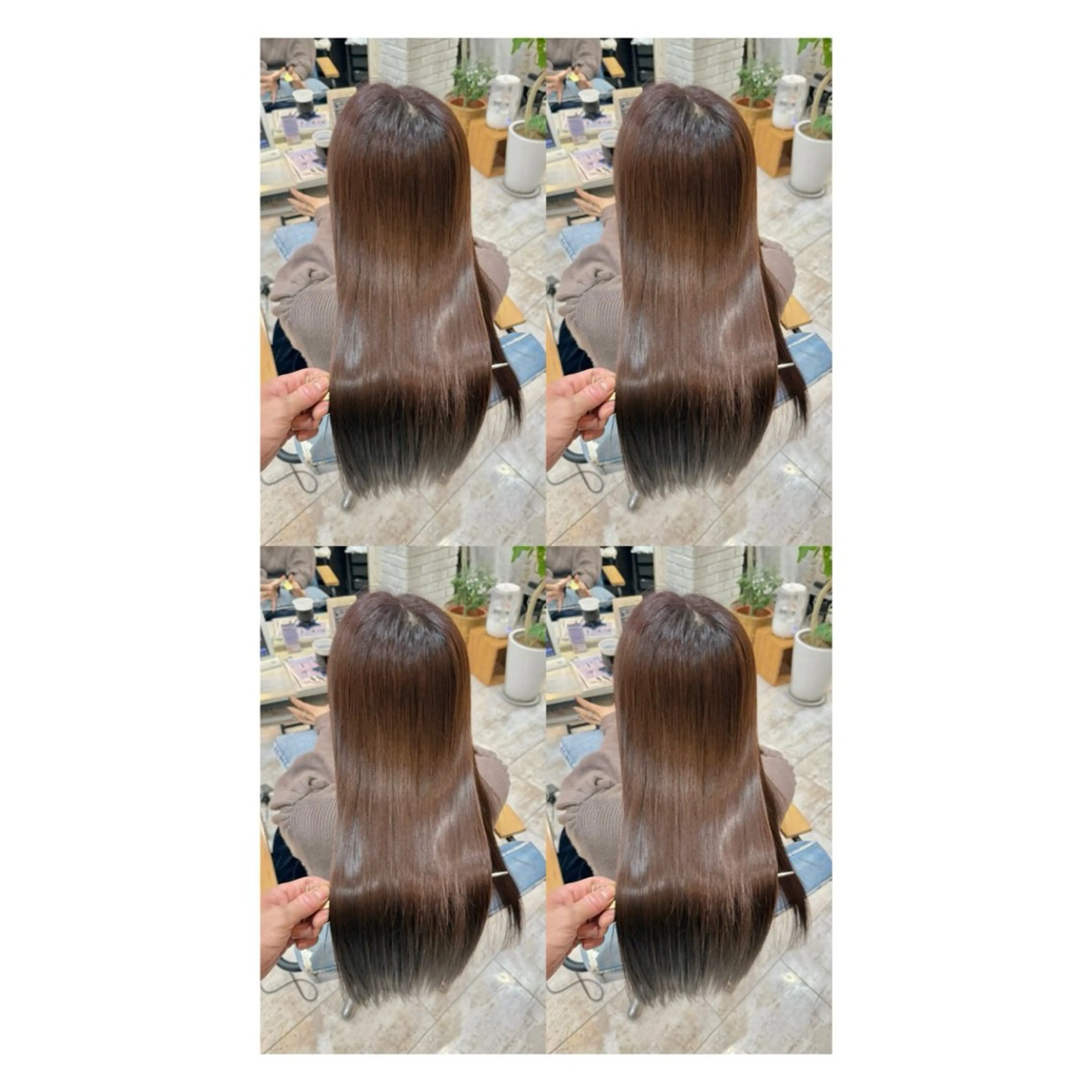 ロング カラー インナーカラー 髪質改善 カット ヘアカラー トリートメント 店長✨レイヤー✖️ 髪質改善✖️韓国ヘアのヘアスタイル