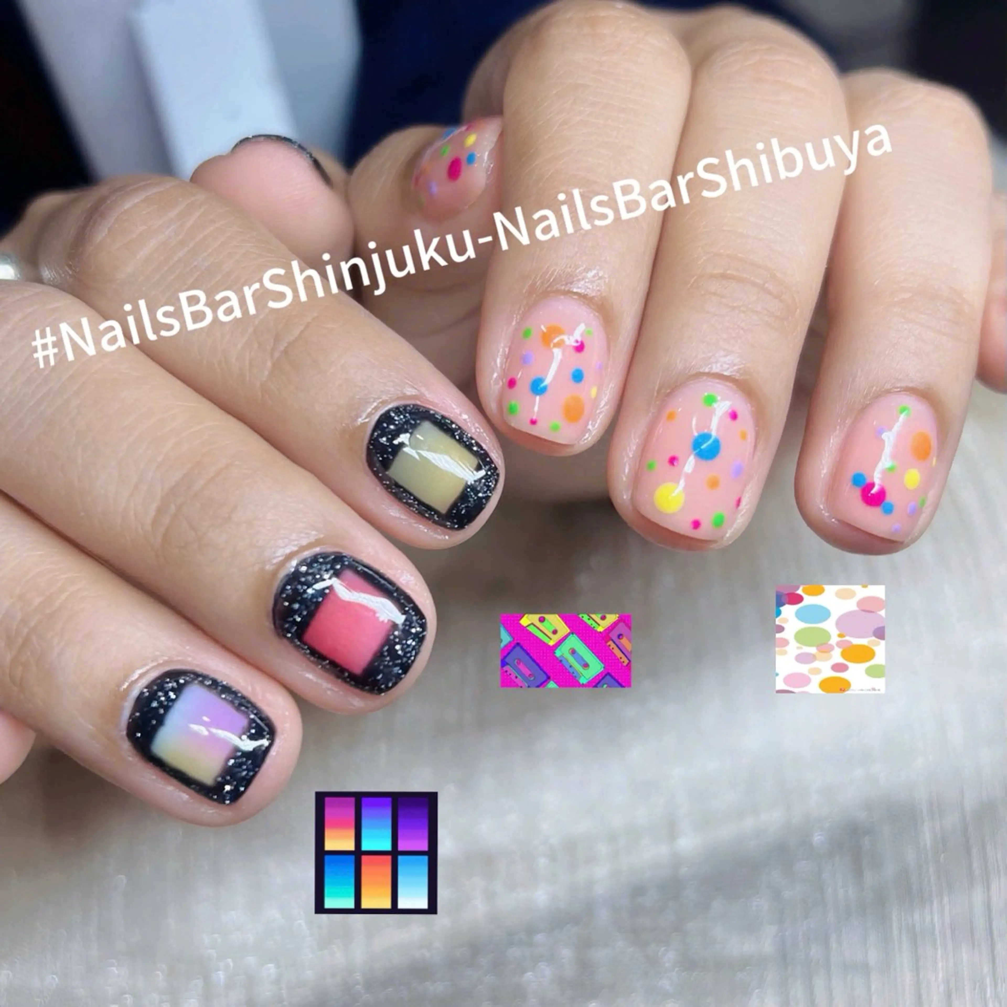 ネイル 長さ出し フレンチネイル ジェルネイル 韓国ネイル ロングネイル NAILS BAR SHINJUKUのネイルデザイン