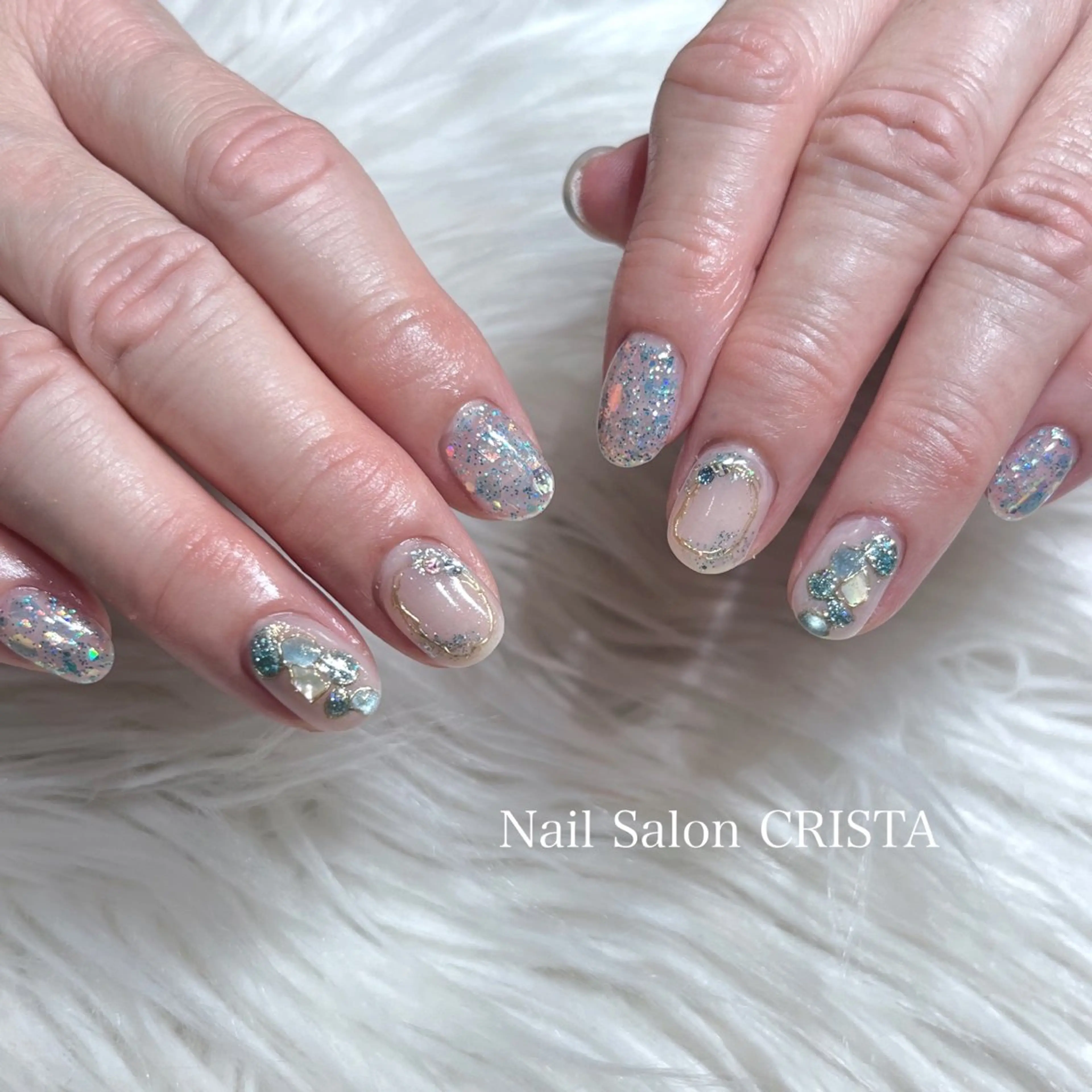 ネイル ハンドネイル CRISTA 🤍ヒナタのネイルデザイン