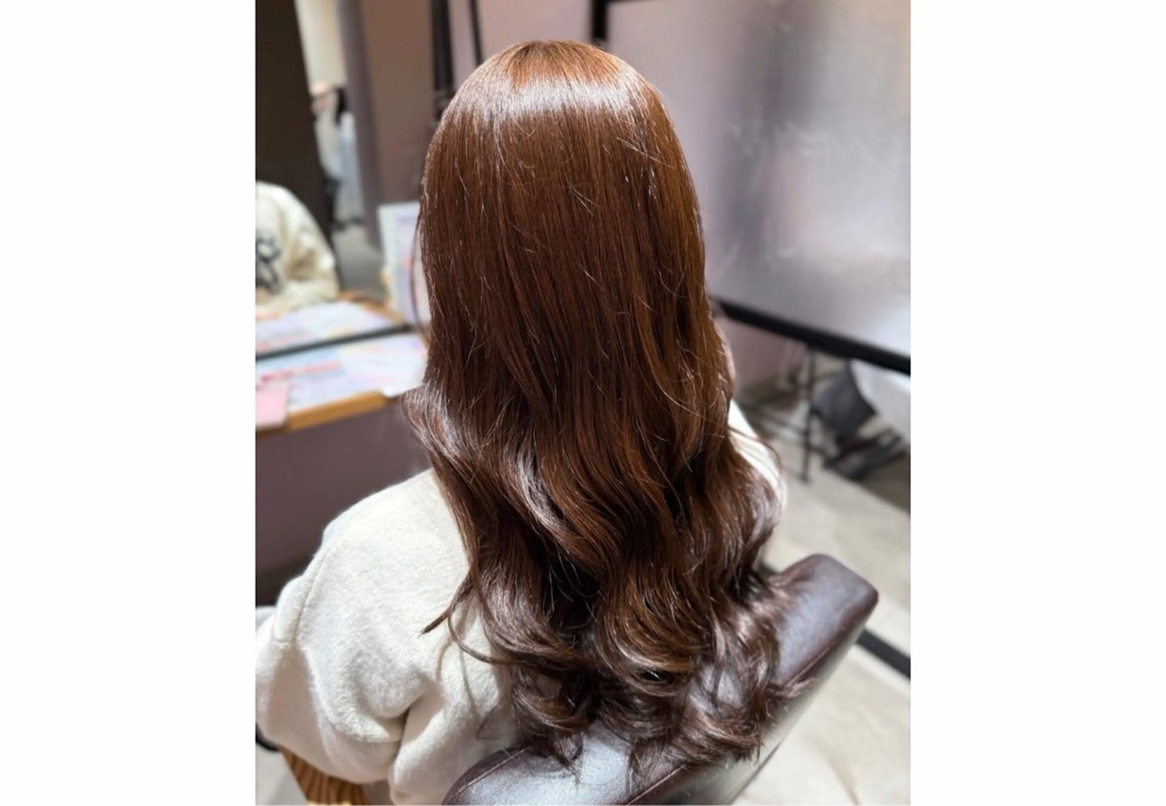 カラー 梶 瑞希のヘアスタイル