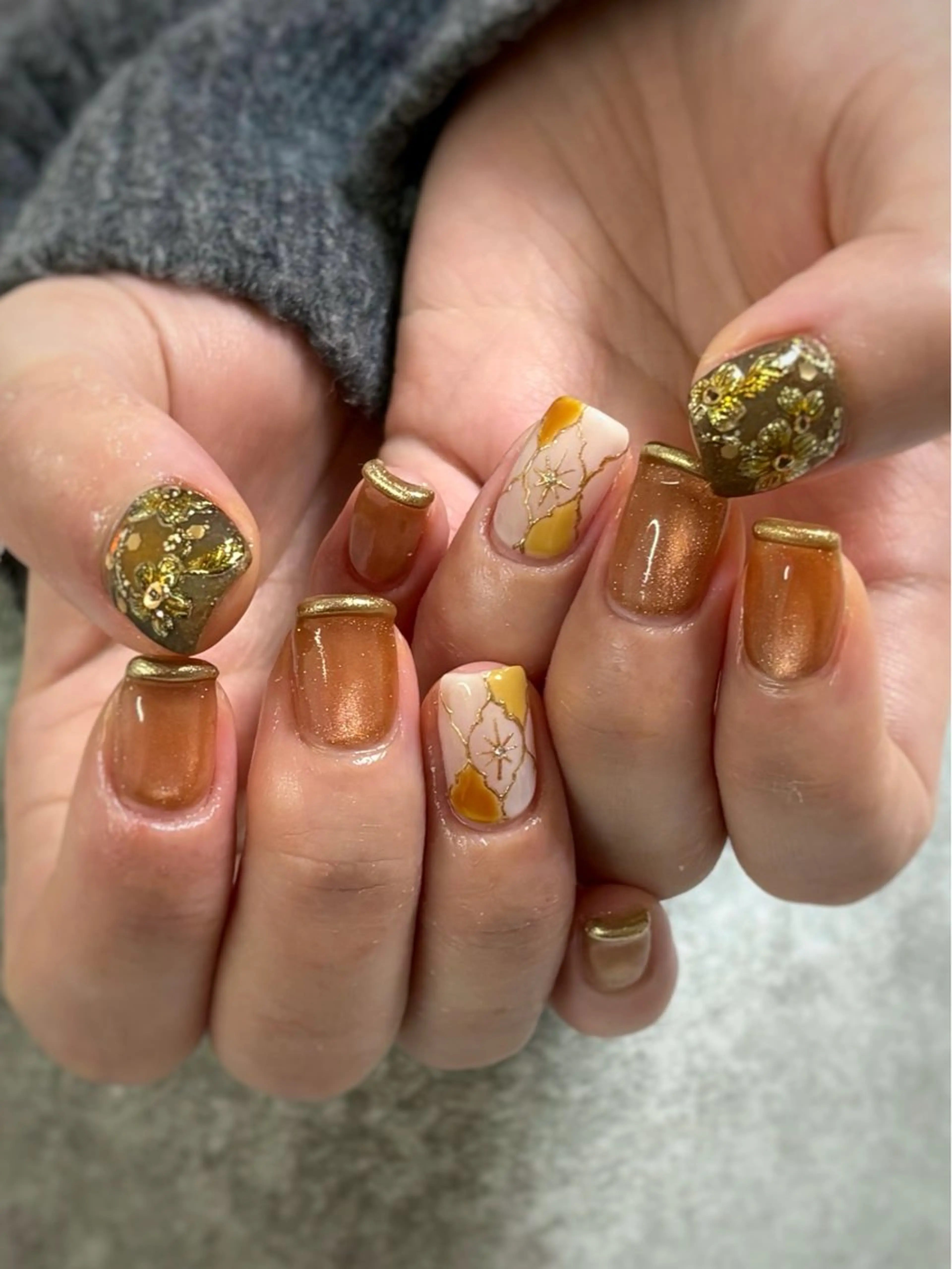 ネイル ハンドネイル FIORITURA Maikoのネイルデザイン