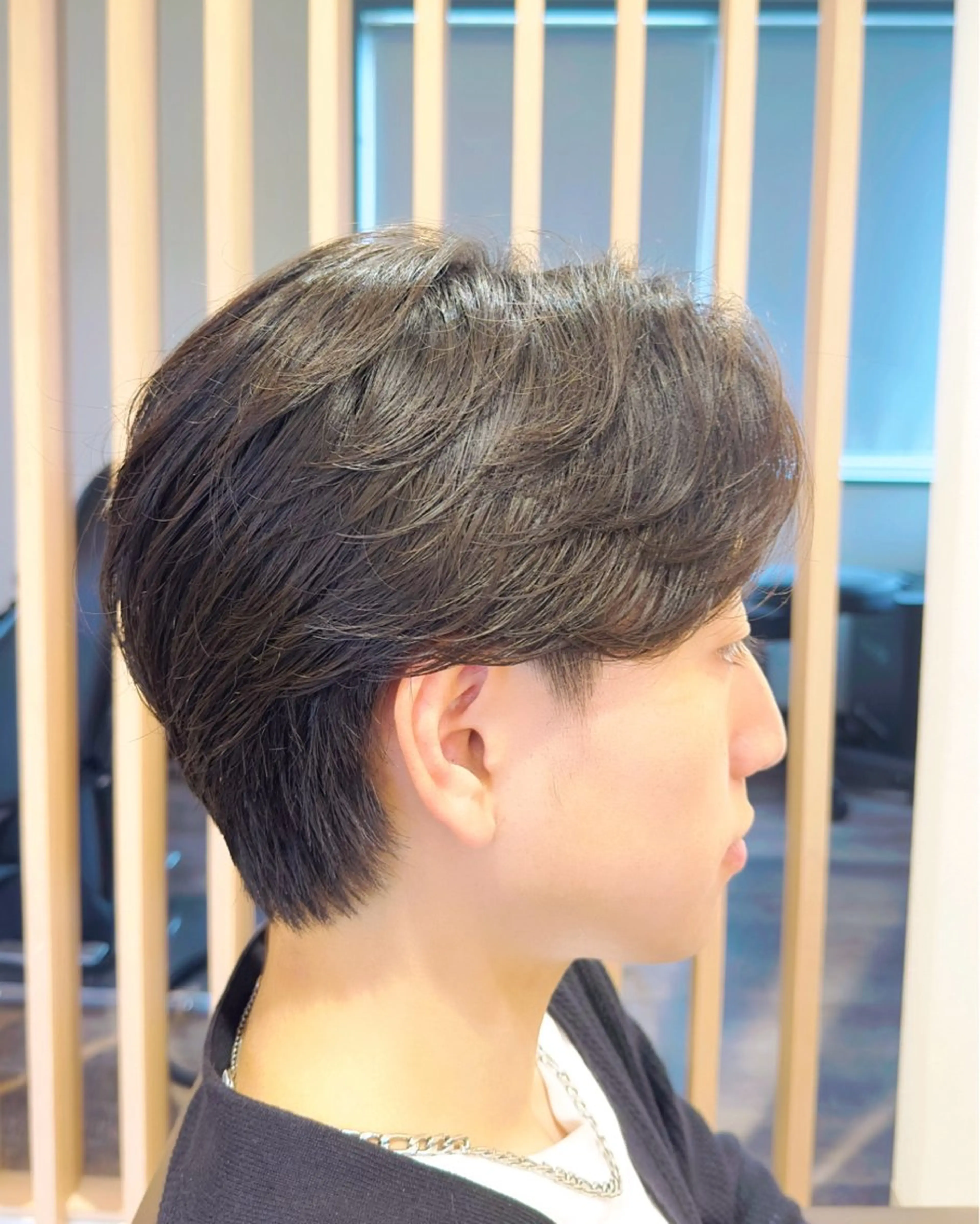 パーマ メンズ 【メンズパーマ】比嘉 啓人のヘアスタイル