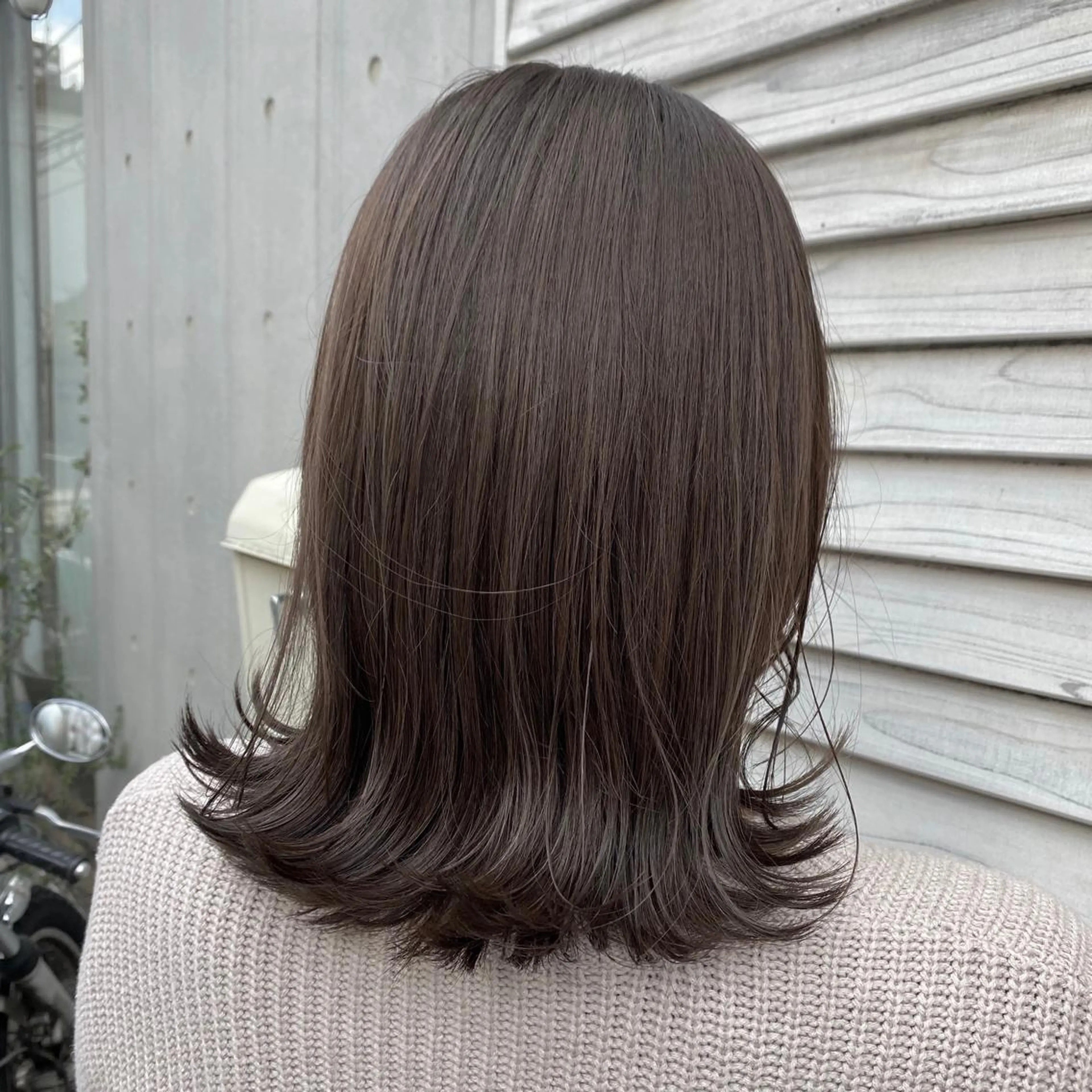 ミディアム カラー 🪭risa 暖色/レイヤー🪭のヘアスタイル