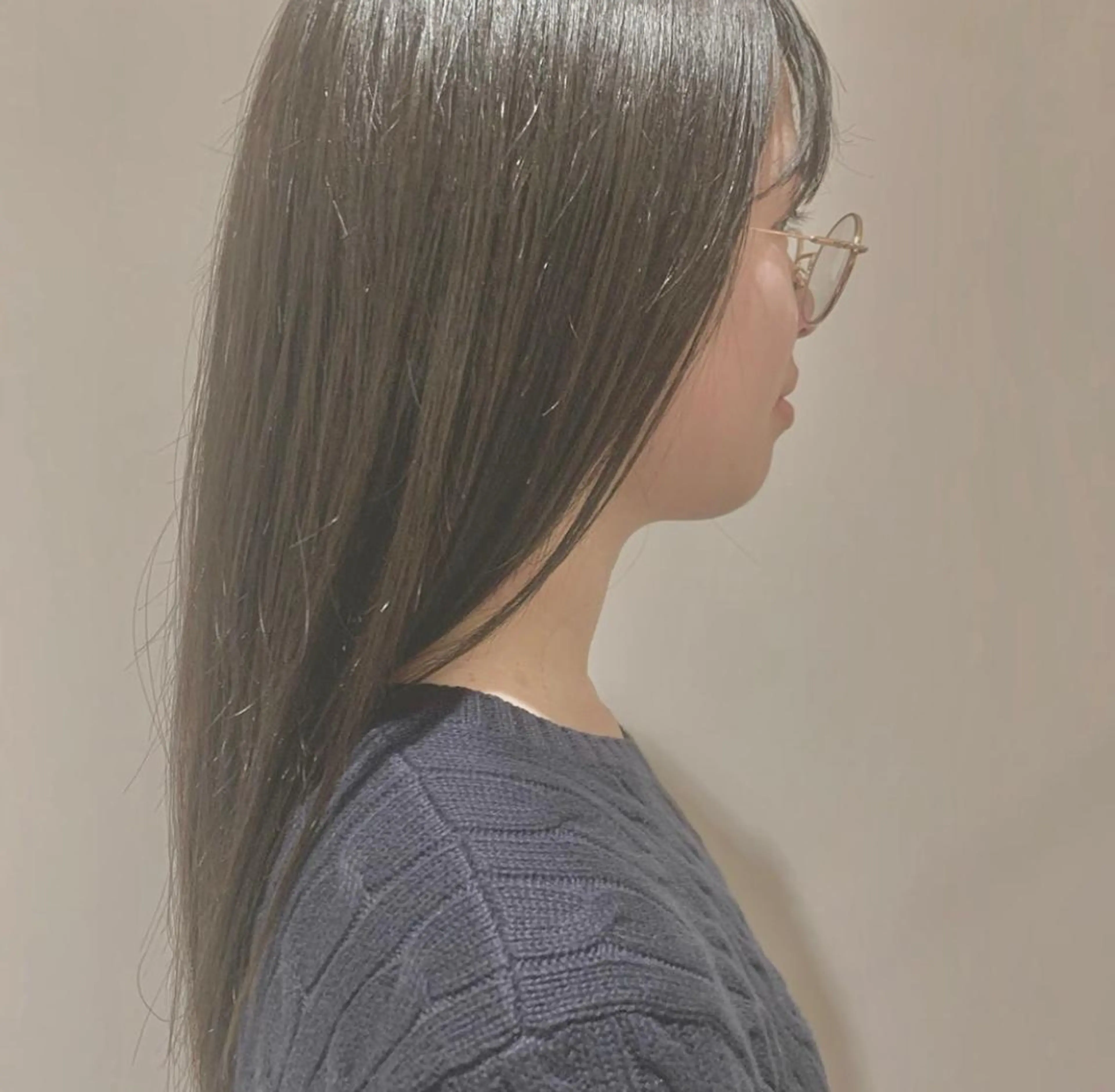 ロング カラー ヘアアレンジ 学生 高井瑠華🌼 ストカールカット特化のヘアスタイル