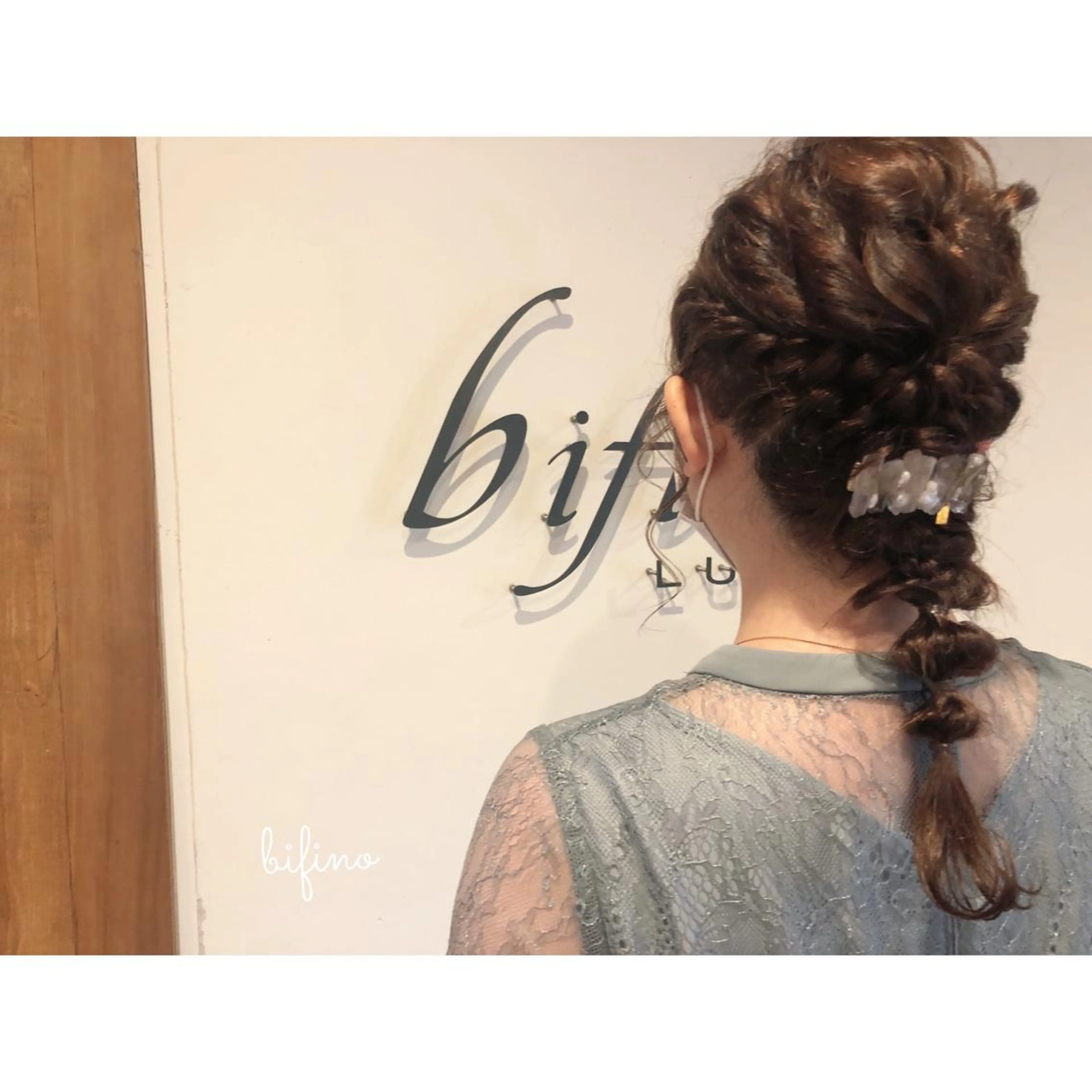 ロング カラー パーマ ヘアアレンジ まつパ/まつエク Ci belleのマツエク・マツパデザイン