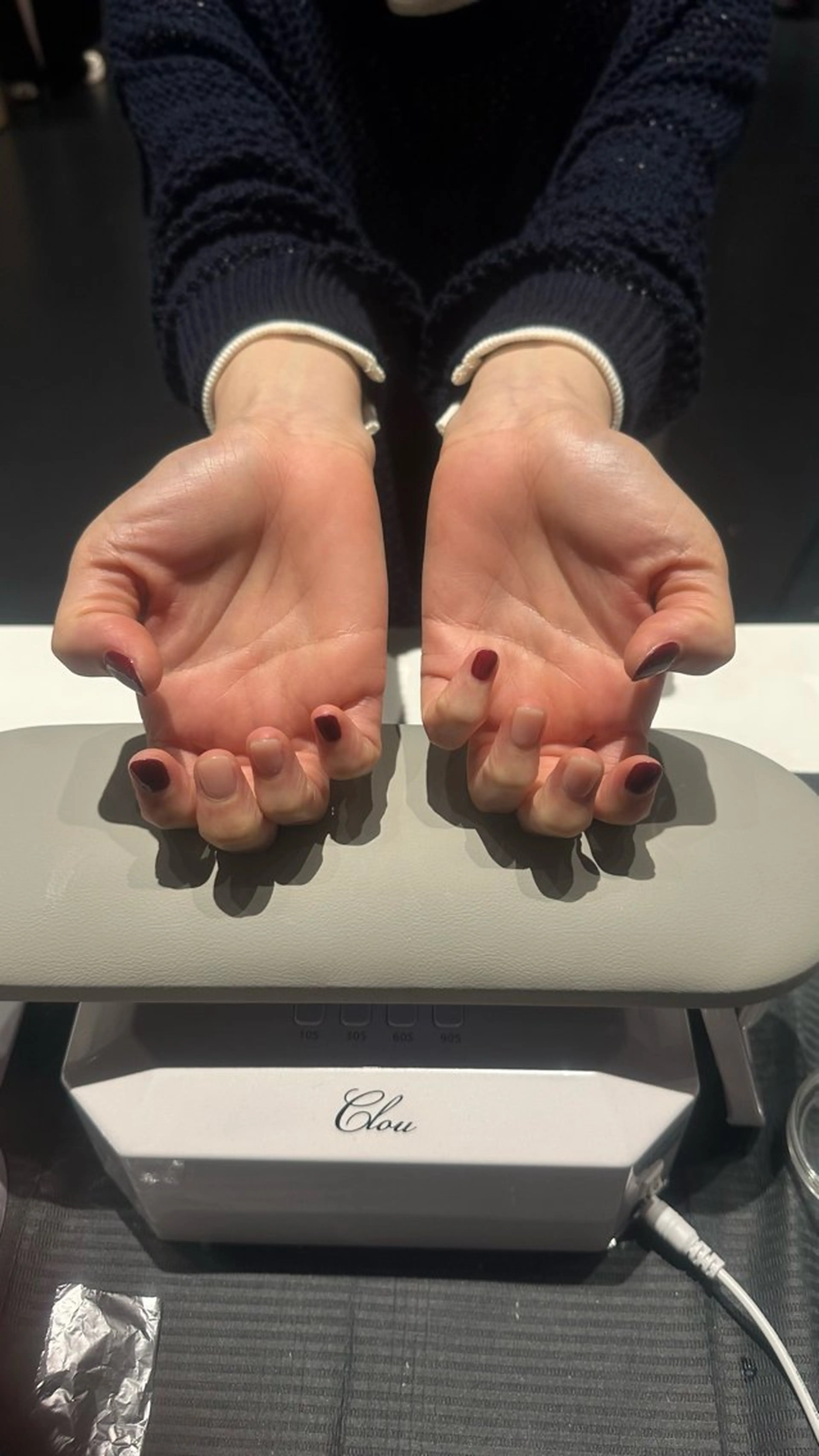 ネイル ワンカラーネイル 赤色 accastyle【アッカスタイル】所属・アッカスタイル 谷津咲文のネイルデザイン