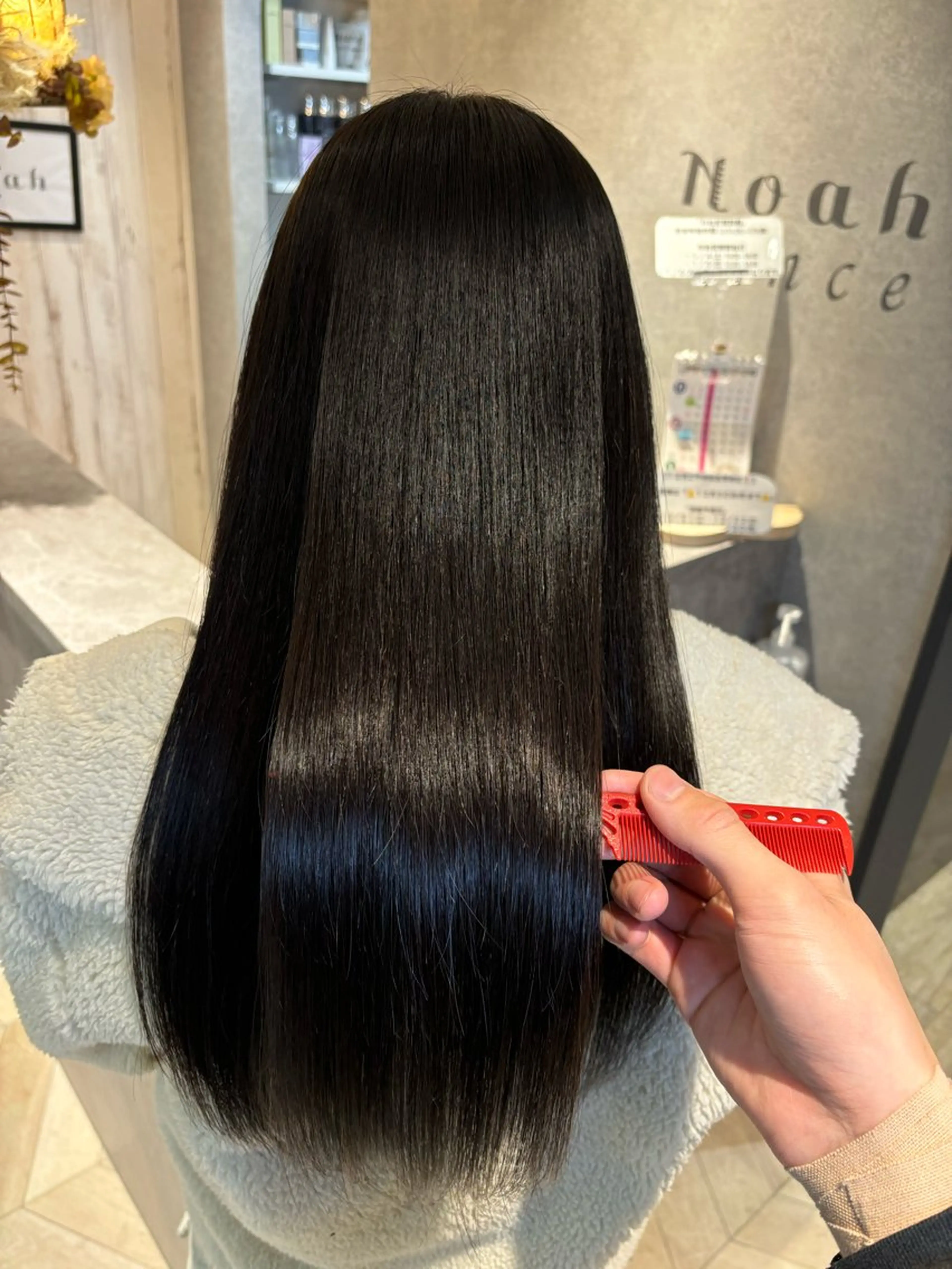 似合わせカット＋美髪縮毛矯正＋トリートメント　【質感の柔らかい縮毛矯正】の写真