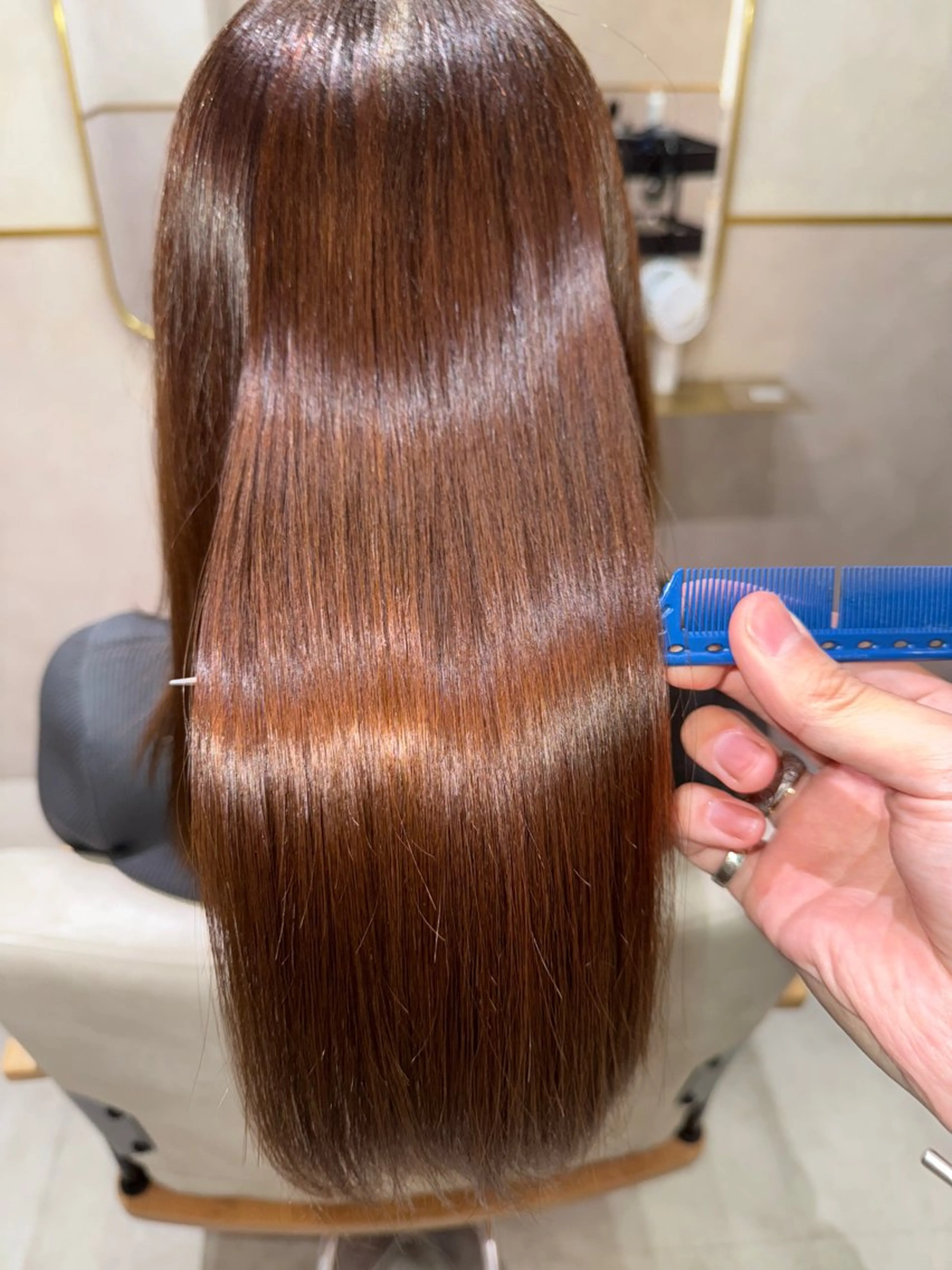 【トリートメント実感率95%越え✨️】カット＋ジェルPLEXカラー＋PLEXトリートメント＋MB¥11000の写真