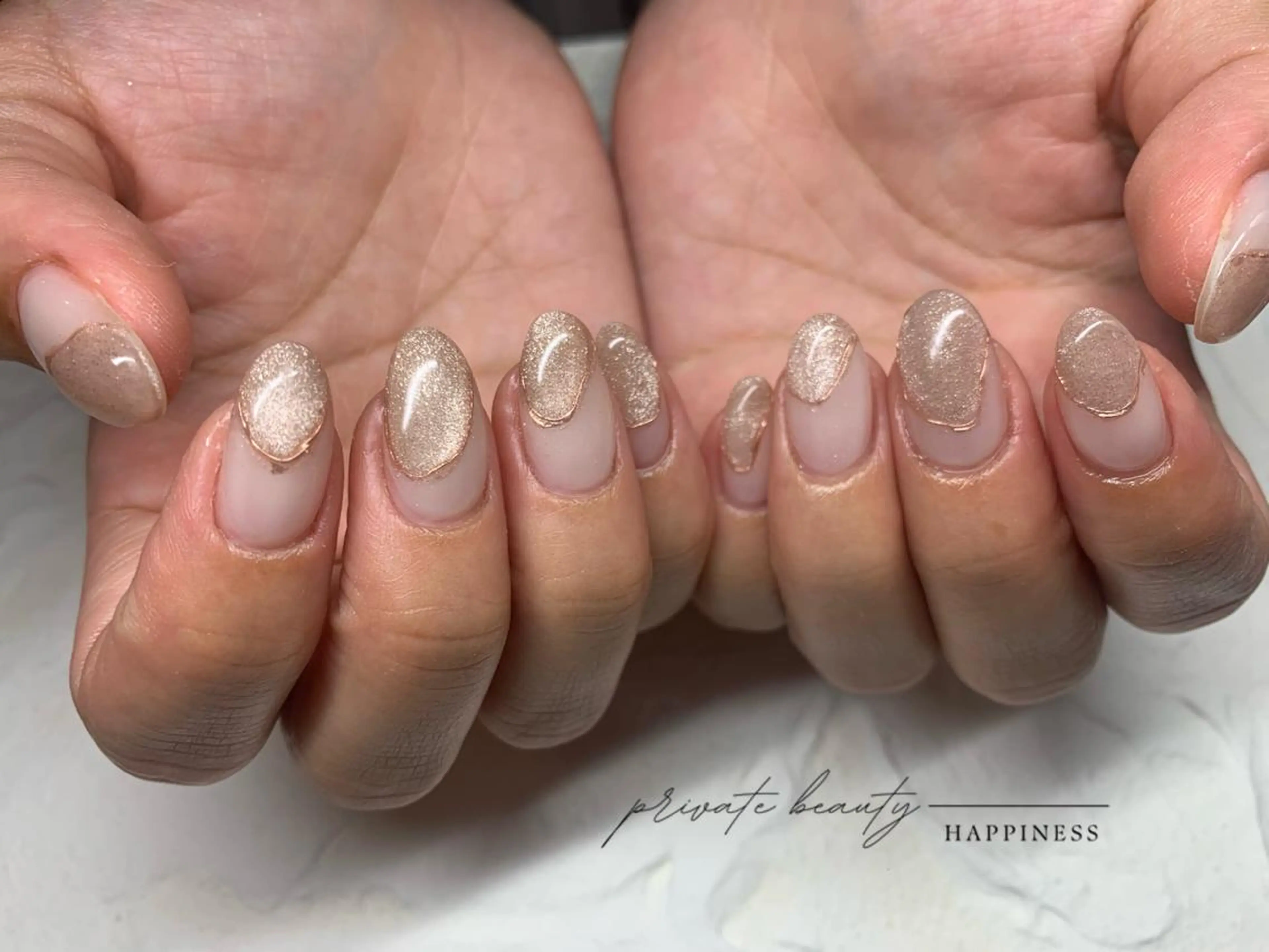 ネイル スカルプネイル happiness nailのネイルデザイン
