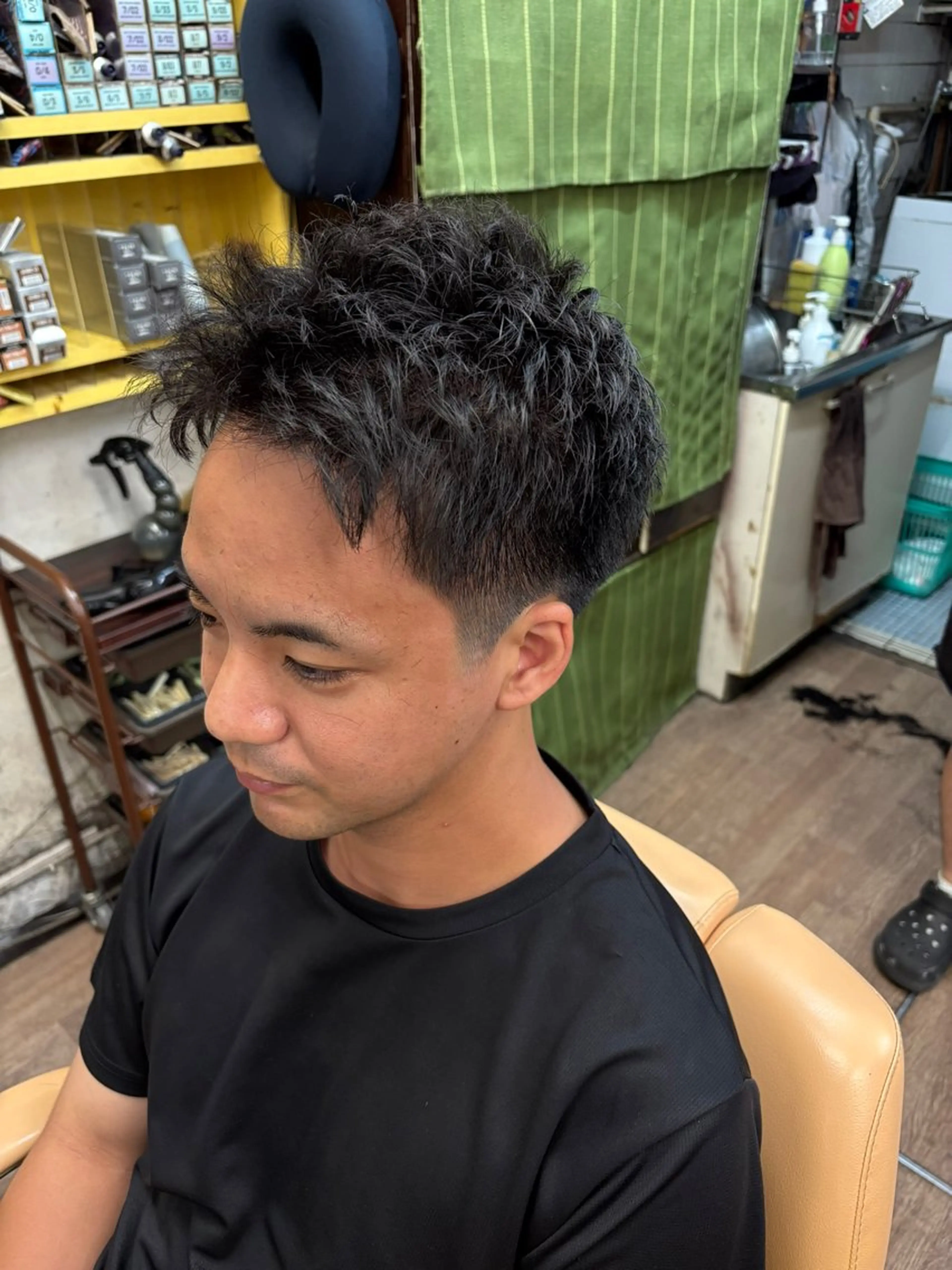 ミディアム メンズ 太田 龍之介のヘアスタイル