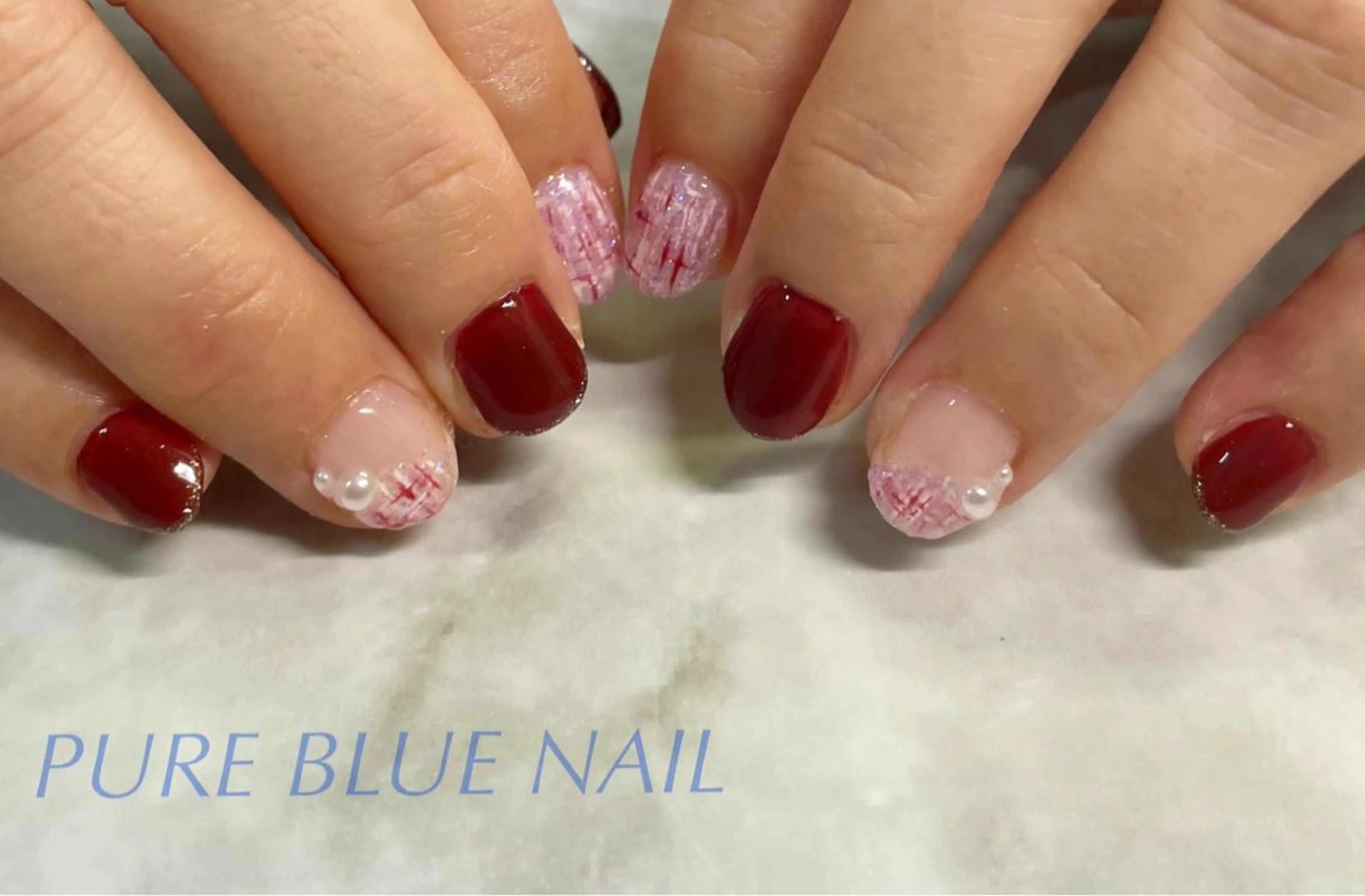 ネイル PURE BLUE NAILのネイルデザイン